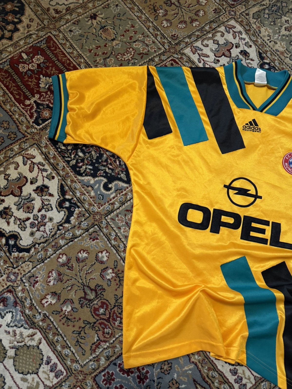 Adidas Adidas x Bayern 1993/96 With Number Rare Block Core Y2K Rare Size US L / EU 52-54 / 3 - 3 Thumbnail