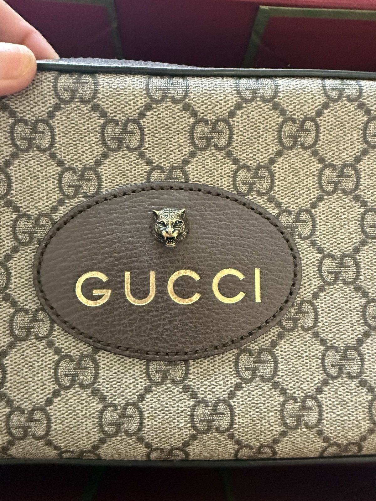 Designer × Gucci Gucci Neo Vintage GG Supreme Messenger Bag Size ONE SIZE - 2 Thumbnail