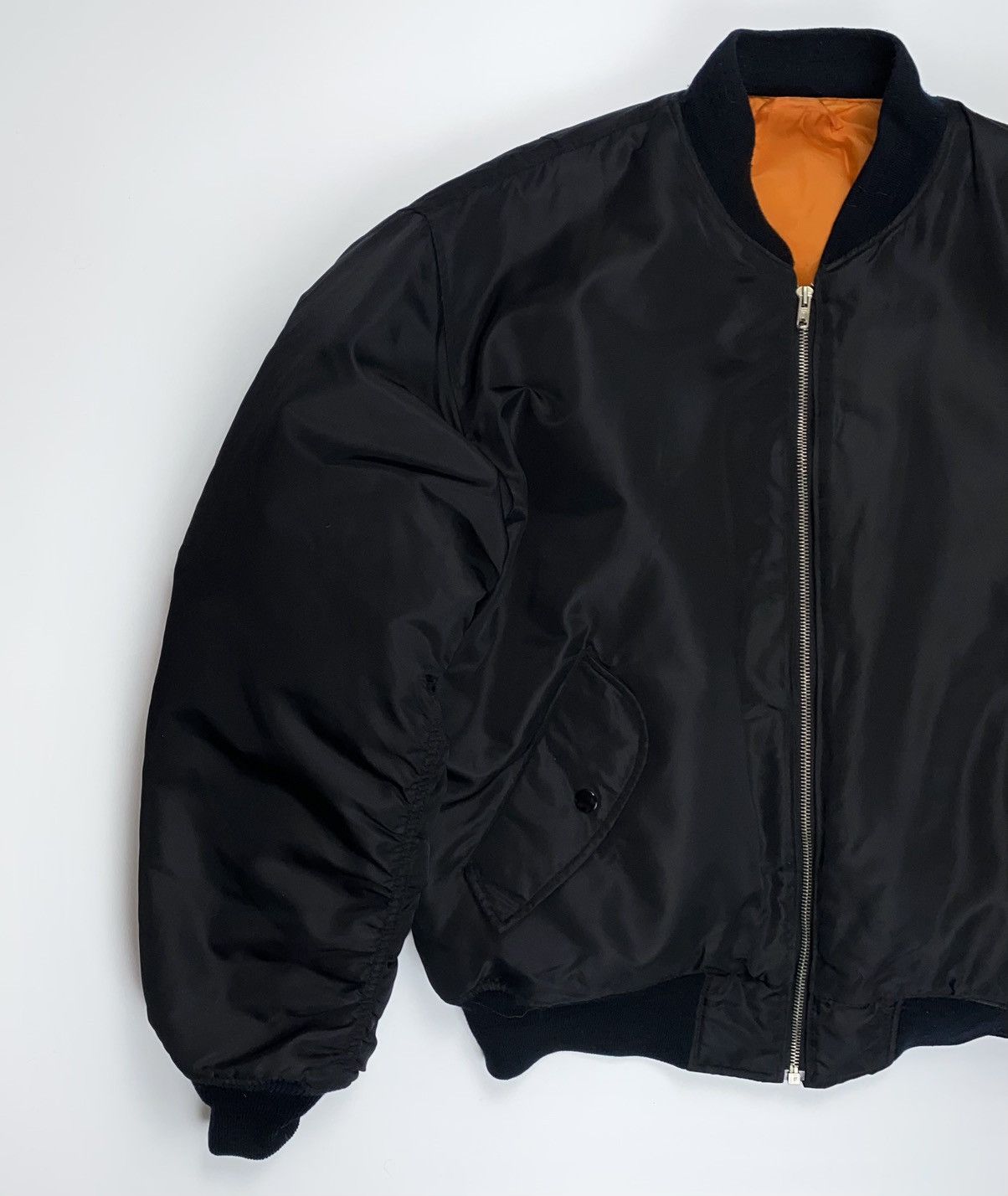 Vintage 🚨 MA-1 special force jacket flyers man’s intermediate 1997 Size US XL / EU 56 / 4 - 2 Thumbnail