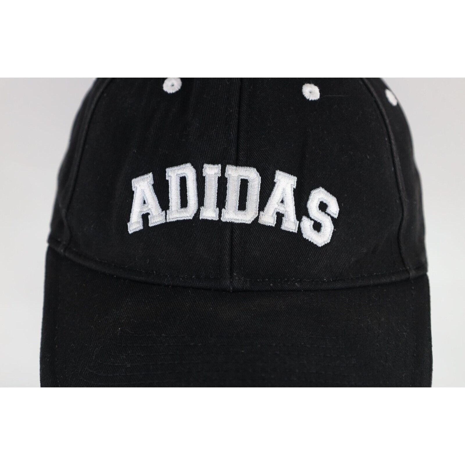 Adidas × Vintage Vintage 90s Y2K Faded Spell Out Block Letter Adidas Hat Cap Size ONE SIZE - 3 Thumbnail