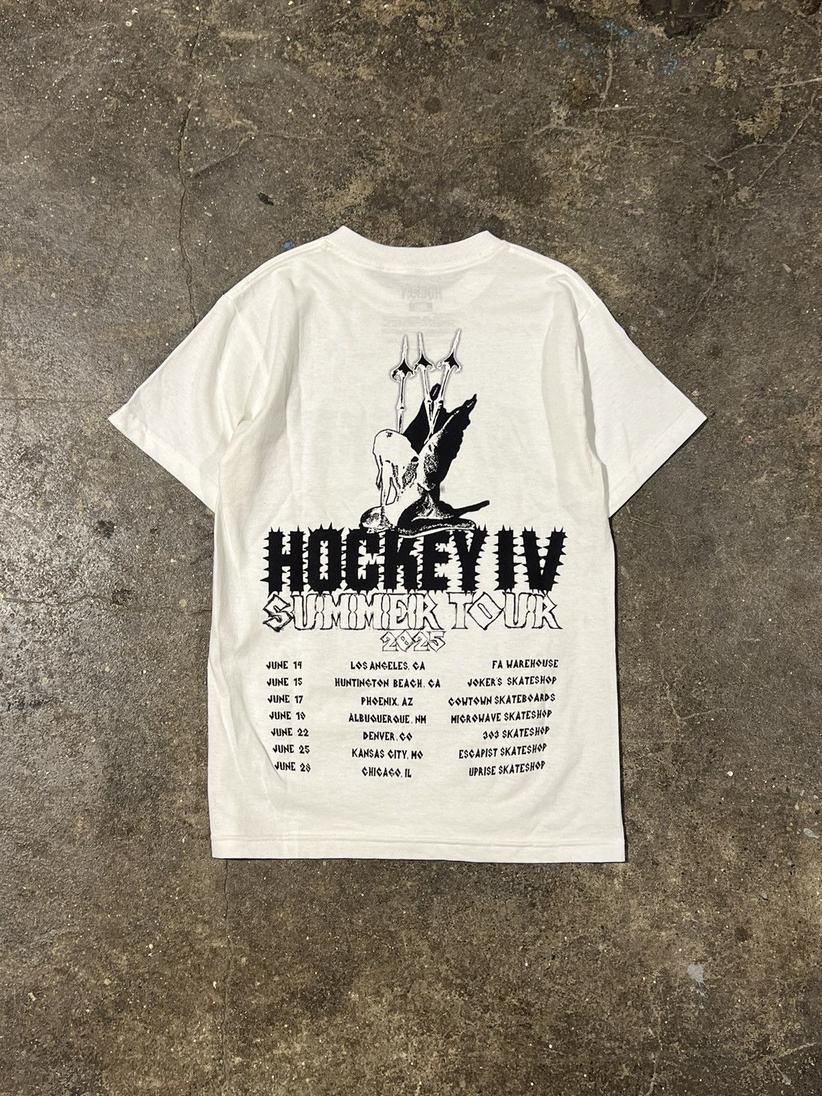 Fucking Awesome FA / Hockey 2025 Tour Tee Size US S / EU 44-46 / 1 - 2 Thumbnail