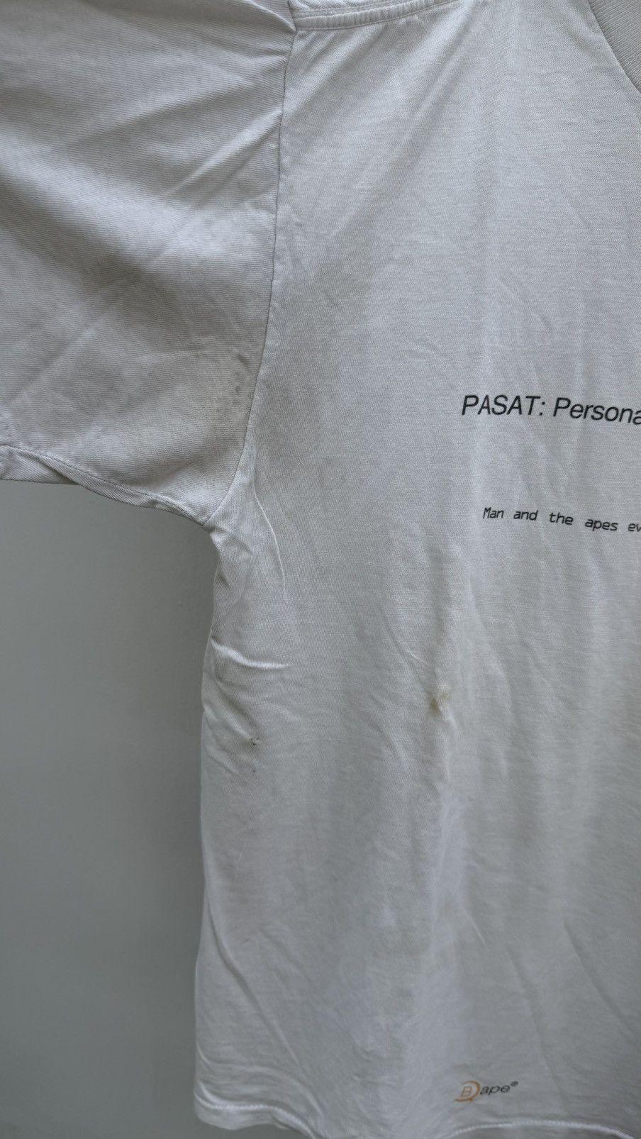 Bape × Wtaps Vintage WTAPS x Bape Personal Armor System Ape Troops Tee Size US M / EU 48-50 / 2 - 8 Thumbnail