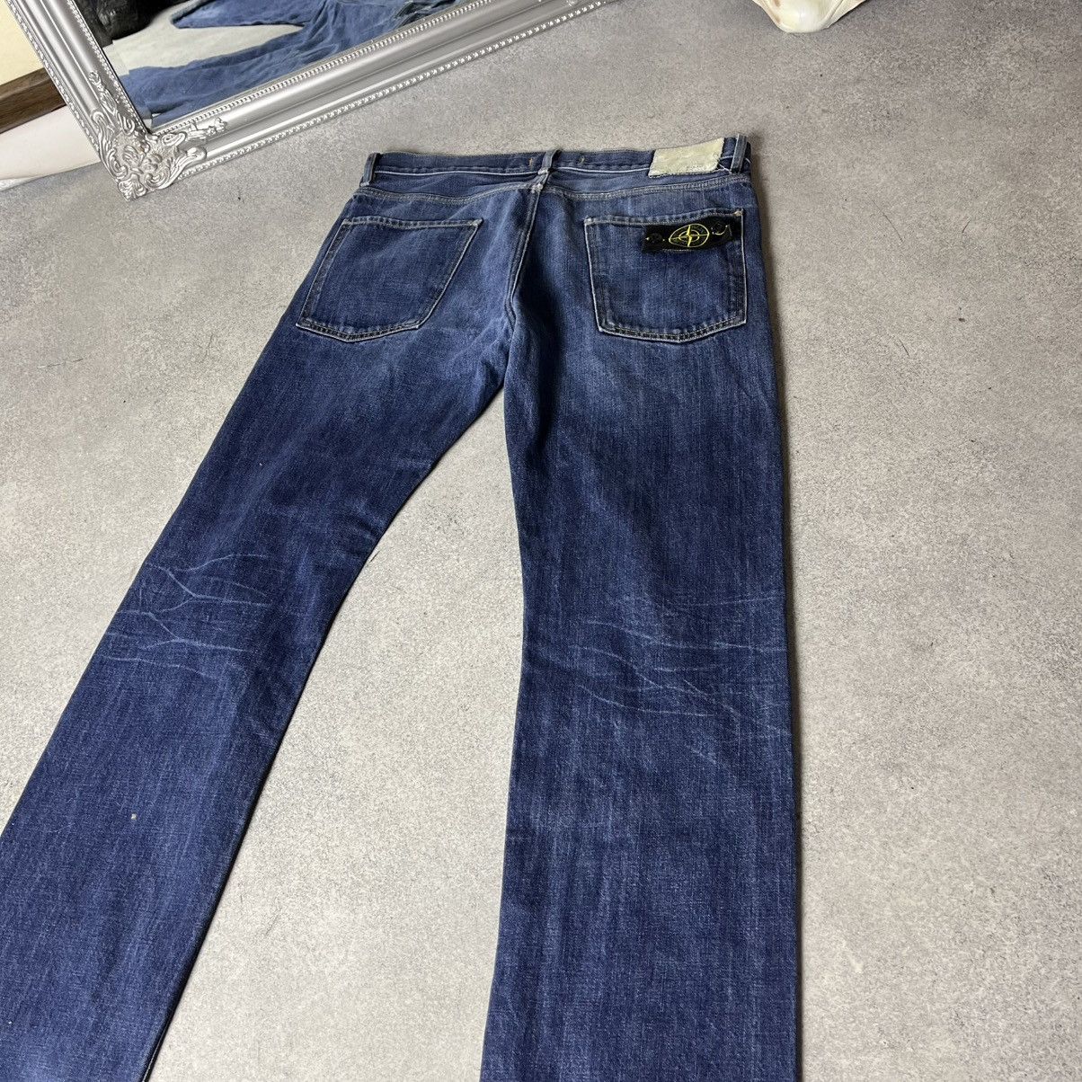 Stone Island Vintage Stone Island Jeans Patch Pocket Straight Fit Casual Size US 32 / EU 48 - 2 Thumbnail
