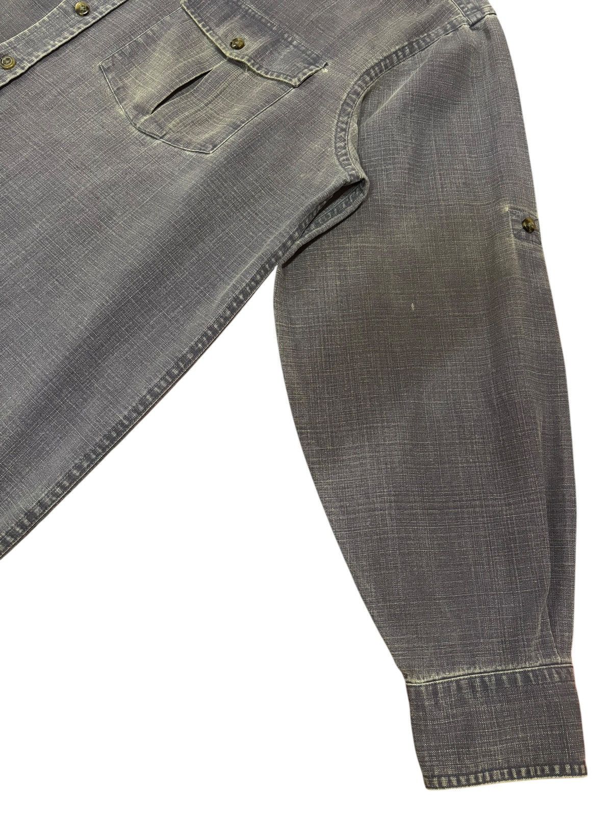 L.L. Bean × Vintage Vtg LL Bean Men's XLT Button Up Heavyweight Denim Size US L / EU 52-54 / 3 - 6 Thumbnail