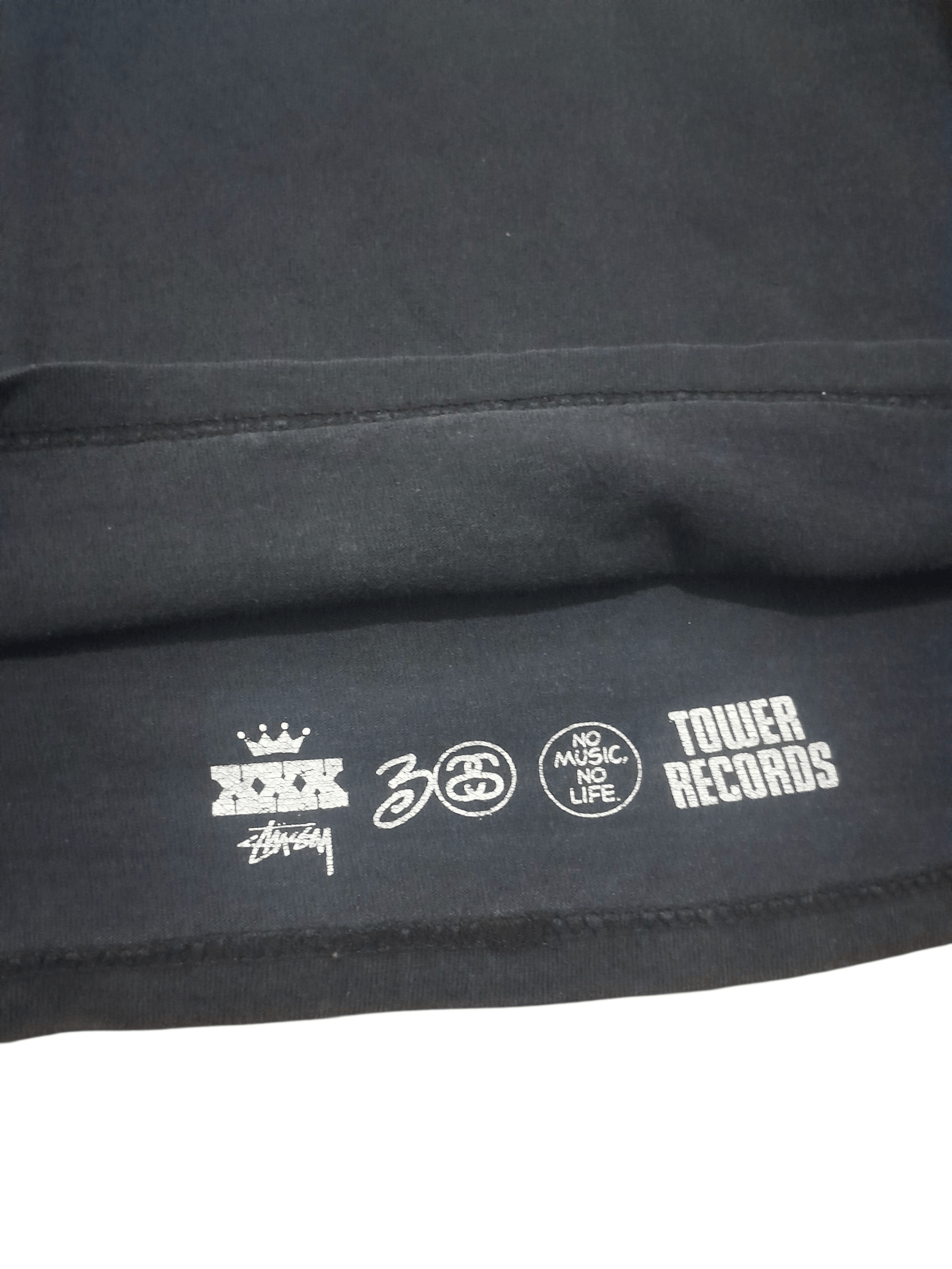 Stussy Stussy x Tower Records venus no music no life tee Size US M / EU 48-50 / 2 - 3 Thumbnail
