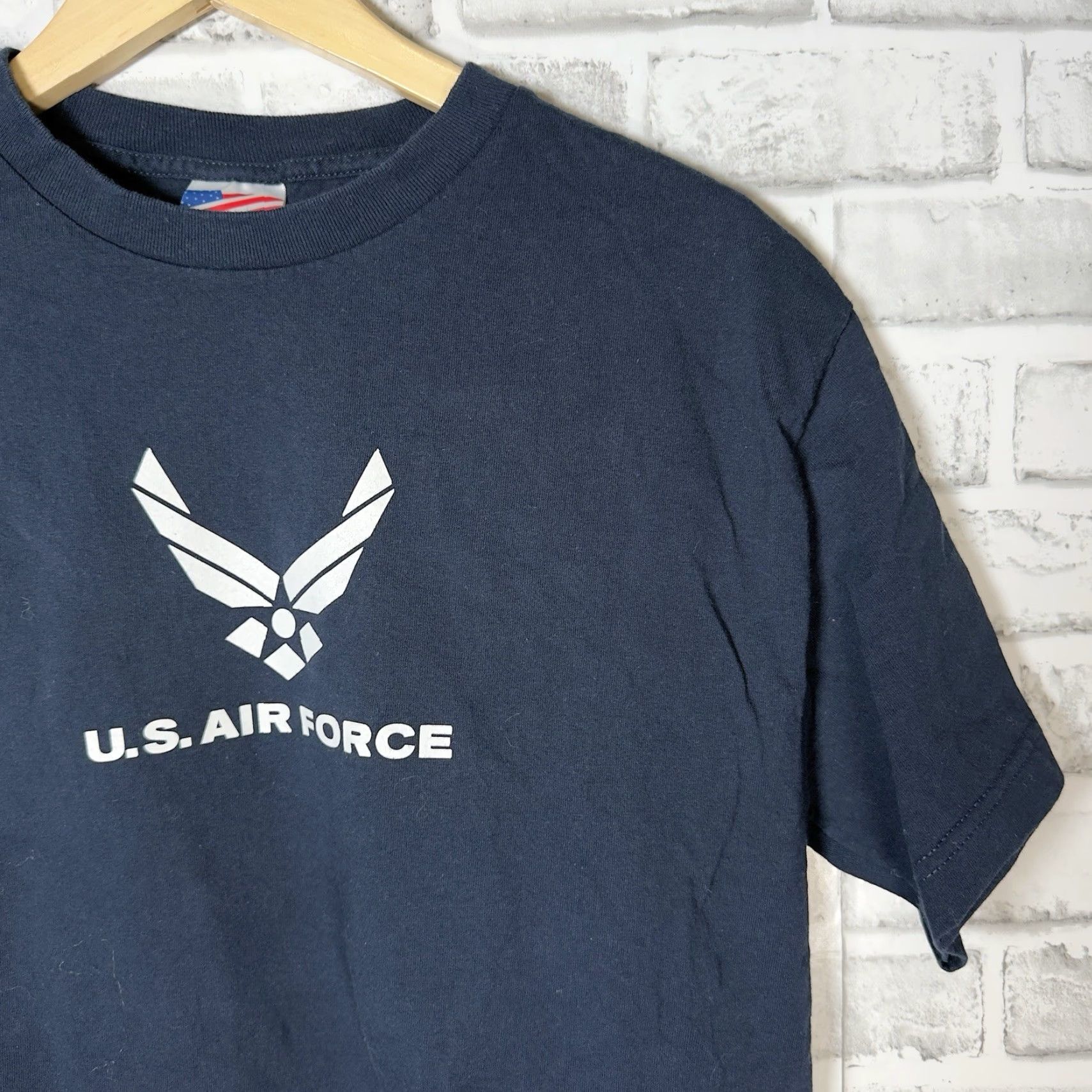 Vintage VINTAGE Murina U.S. Air Force Graphic Tee Shirt Mens Size M Blue Cotton USA Size US M / EU 48-50 / 2 - 2 Thumbnail