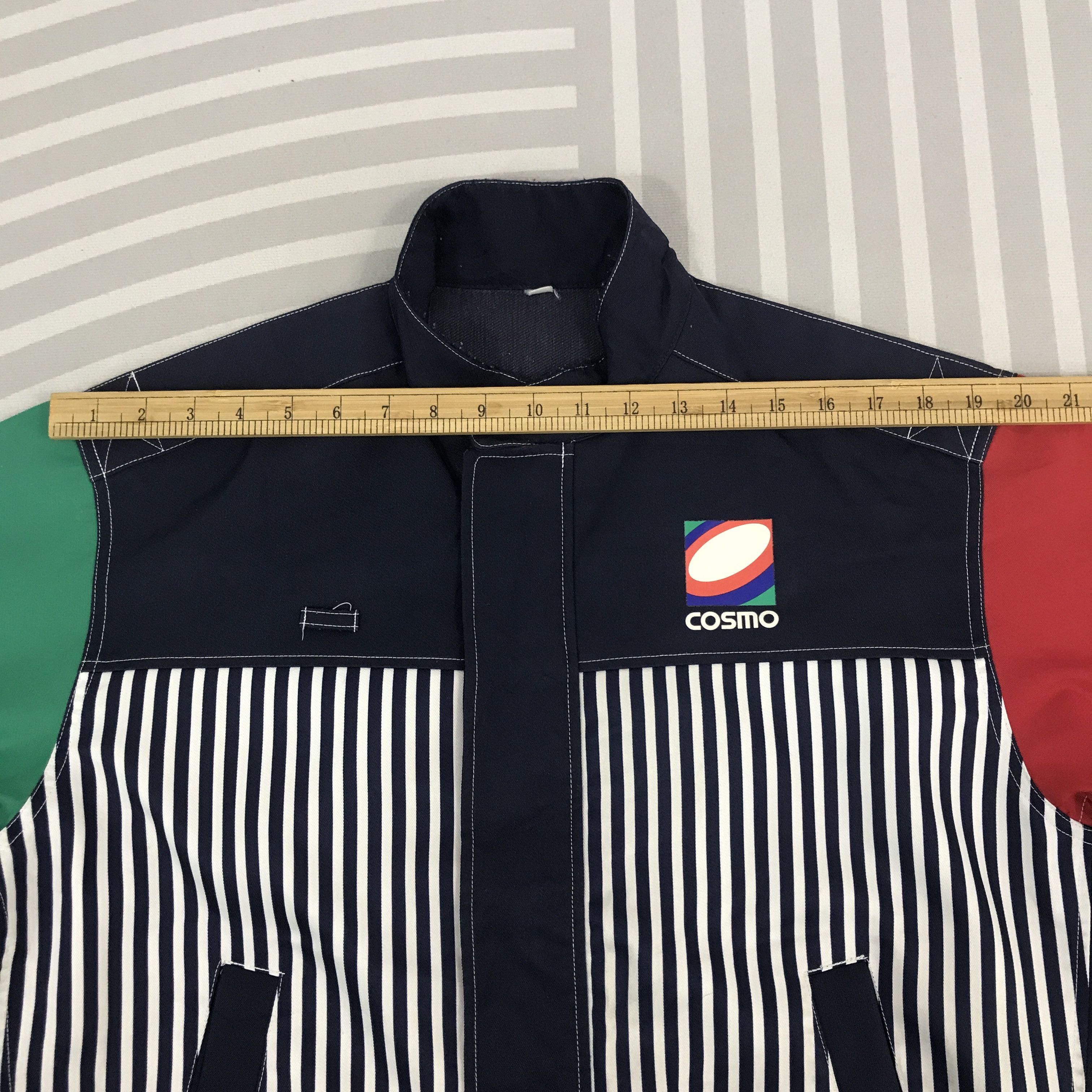 Japanese Brand × Vintage Vintage Cosmo Auto Service staff Racing Jacket Size US L / EU 52-54 / 3 - 5 Thumbnail