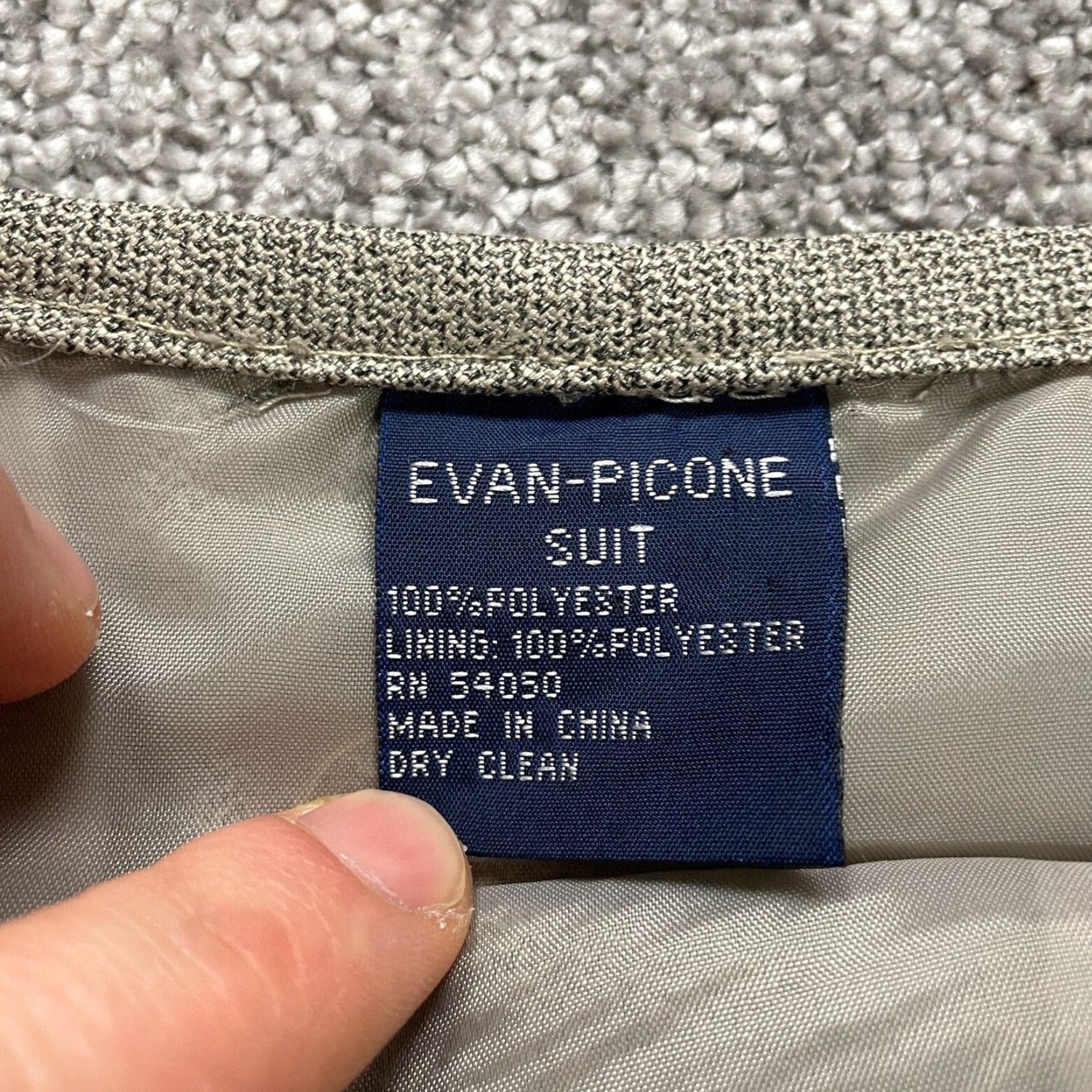 Evan Picone Evan Picone Skirt A-Line Midi Womens Small Taupe Side Zip Lined Work Office Vintage? No (No) Size 42" / US 20 - 3 Thumbnail