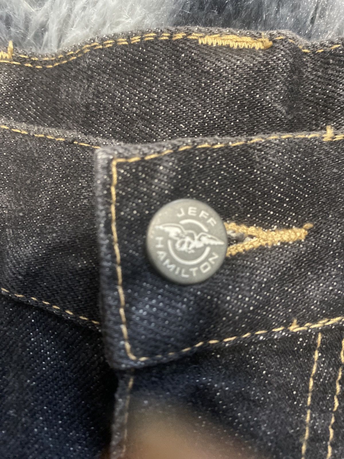 Jeff Hamilton Rare Vintage Jeff Hamilton NBA All-Team Jeans size 40 Size US 40 / EU 56 - 3 Thumbnail