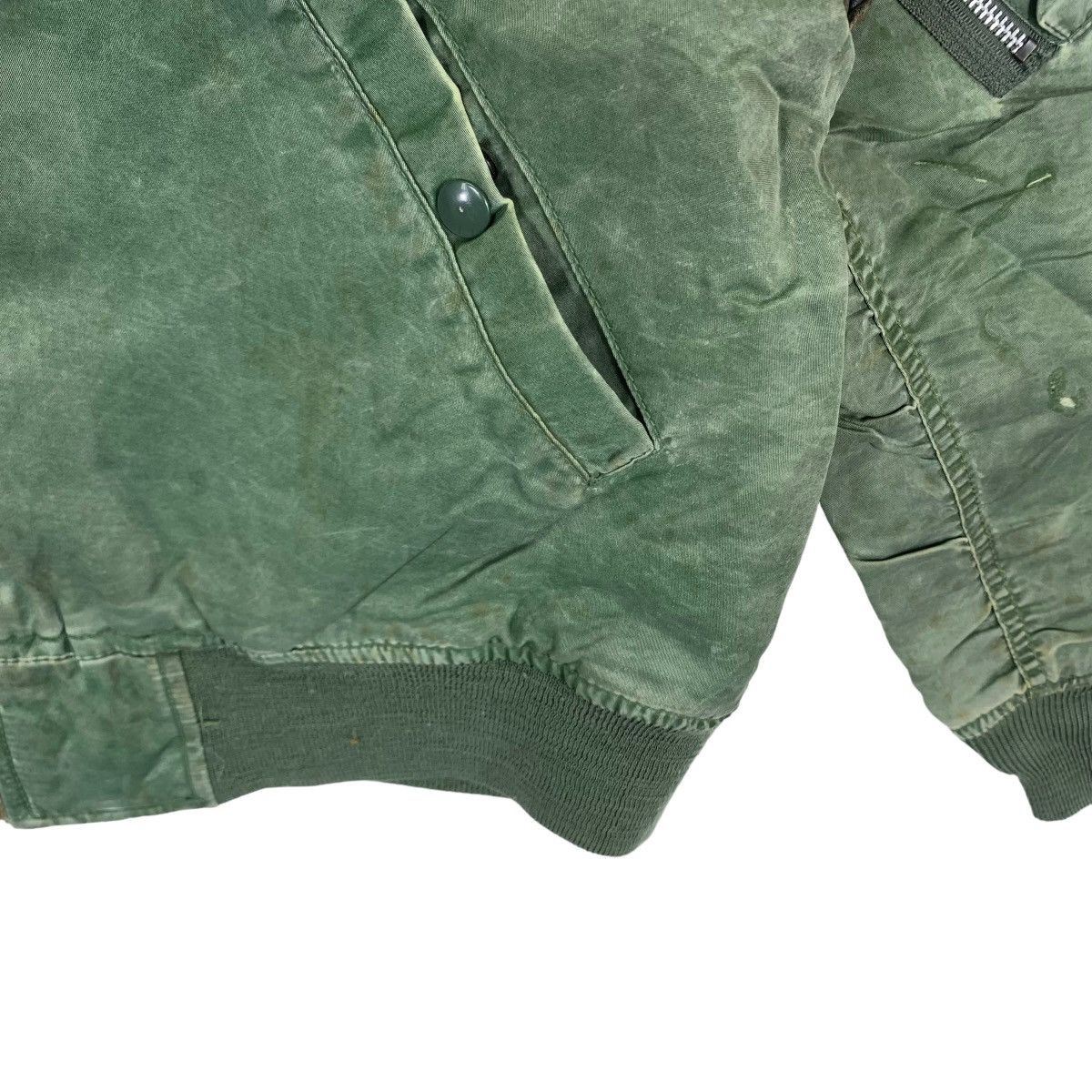 Alpha Industries VINTAGE HOUSTON B-15 BOMBER ZIPPER JACKET Size US M / EU 48-50 / 2 - 4 Thumbnail