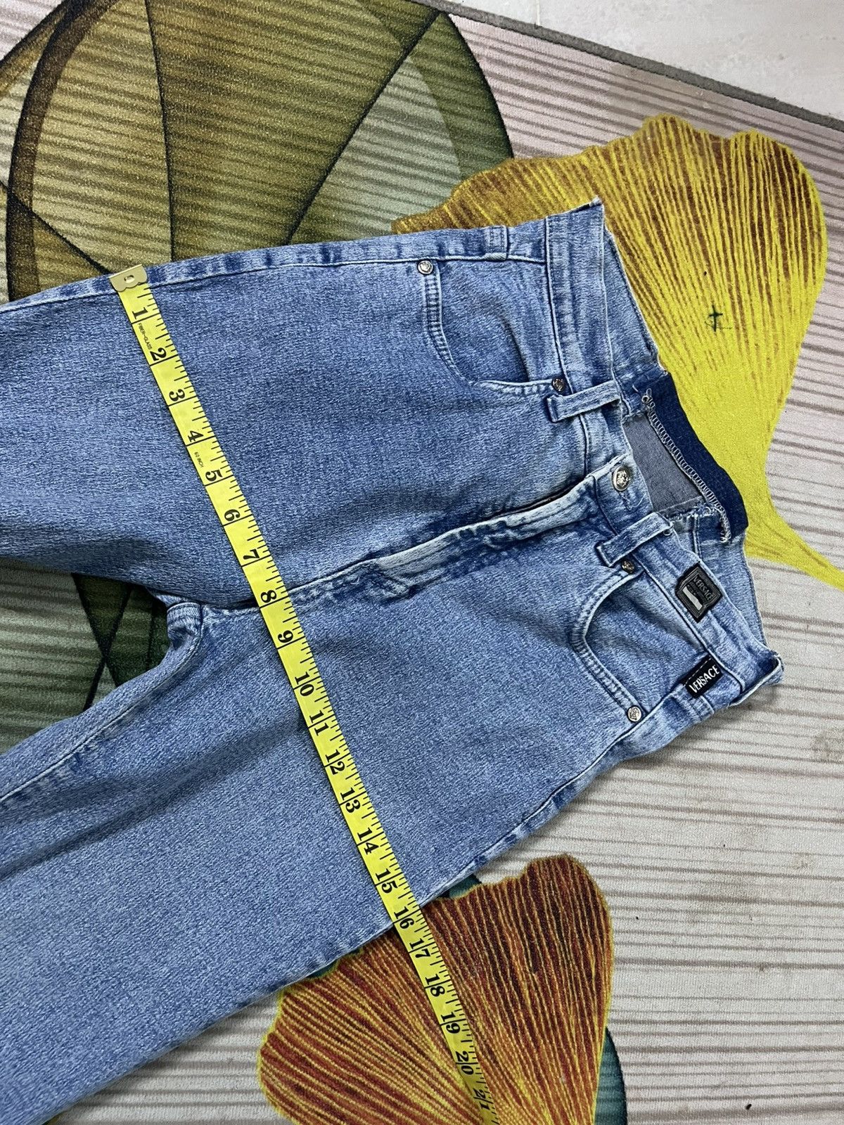Versace Jeans Couture 💥Versace Jean Couture Faded Jean Size 26" / US 2 / IT 38 - 6 Thumbnail
