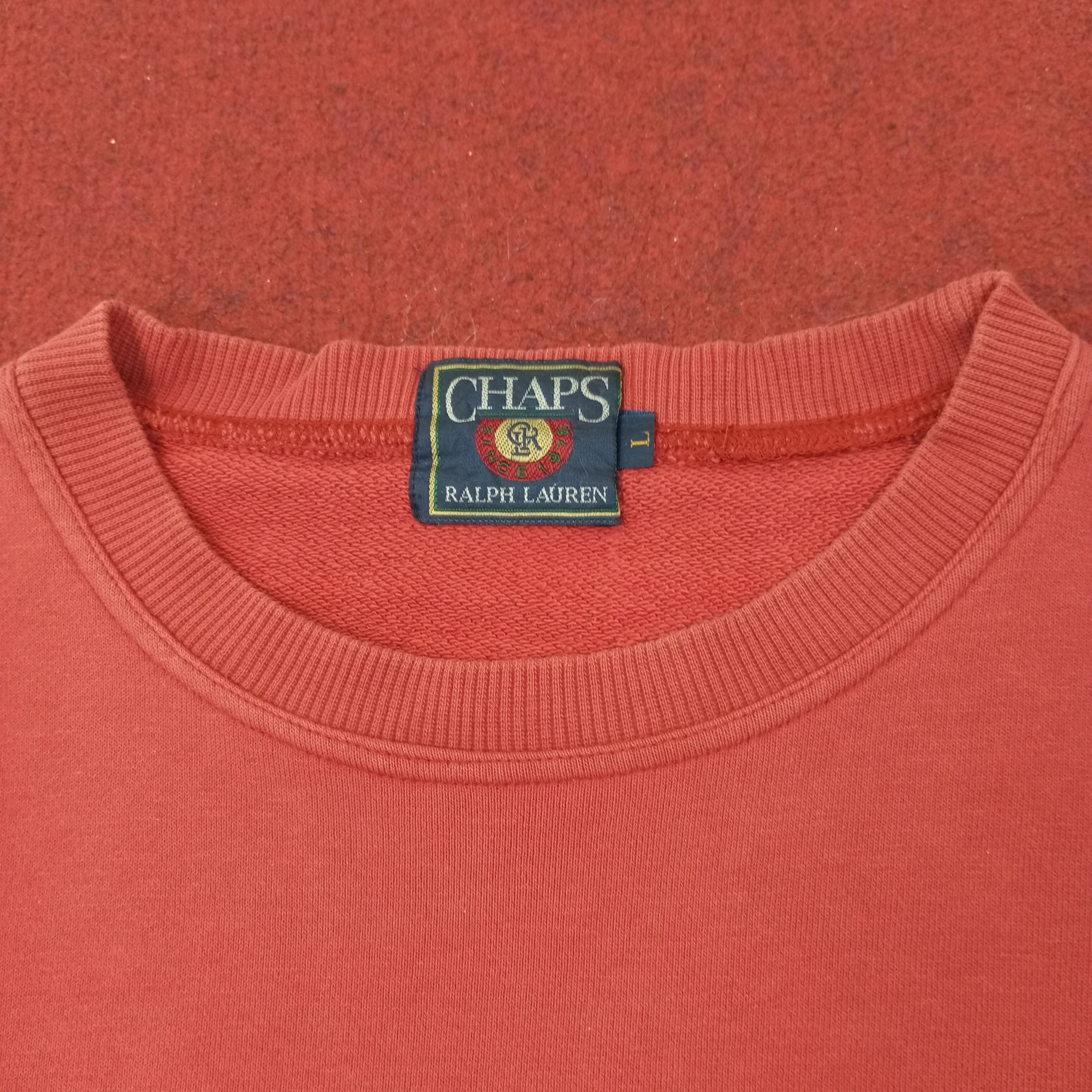 Chaps Ralph Lauren Chaps Ralph Lauren Fashion Style Sweatshirt c237n19 Size US XL / EU 56 / 4 - 6 Thumbnail
