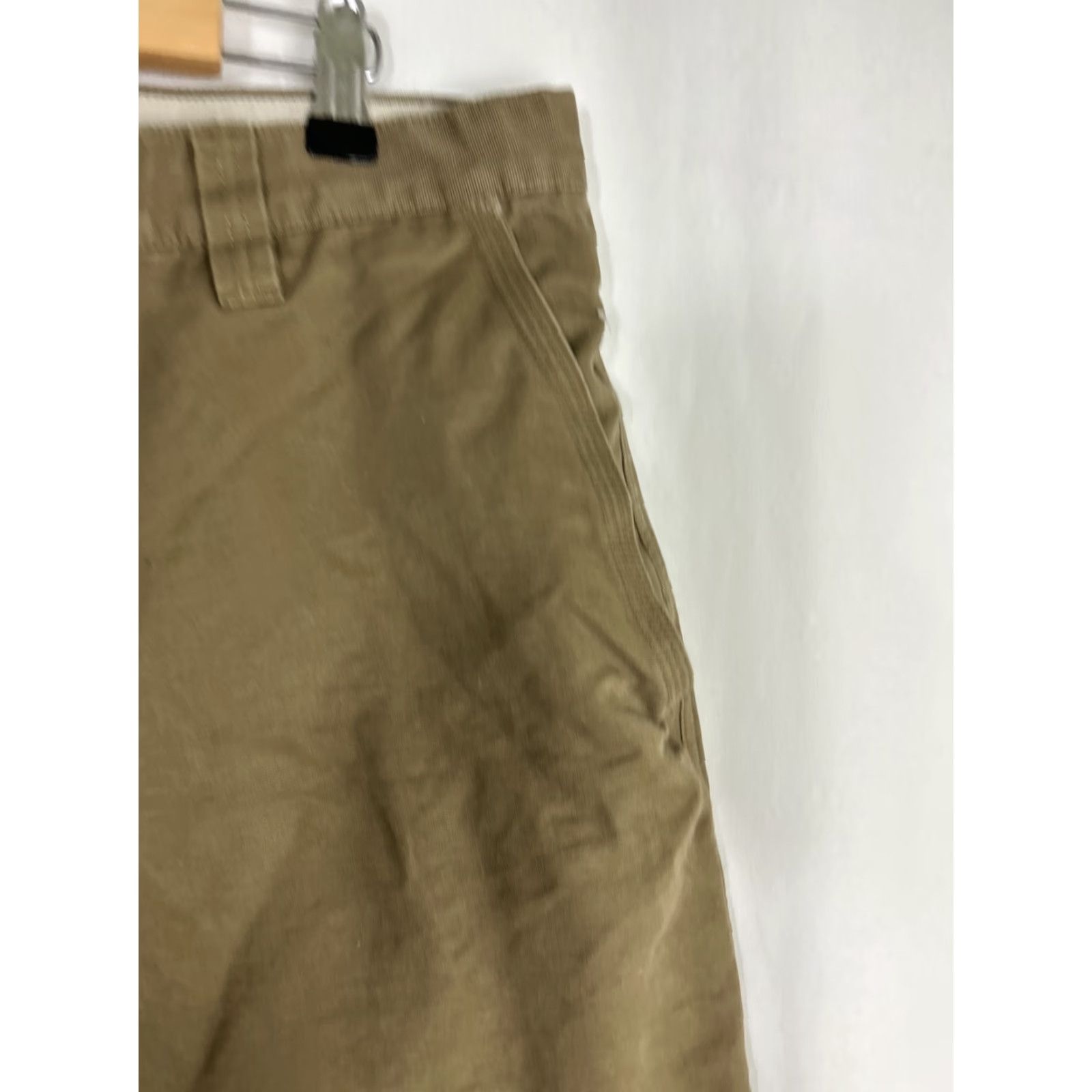 Olive Columbia Cargo Shorts Men Olive 36x9.5” Outdoor Zipper Snap Green 90s? Size US 36 / EU 52 - 5 Thumbnail