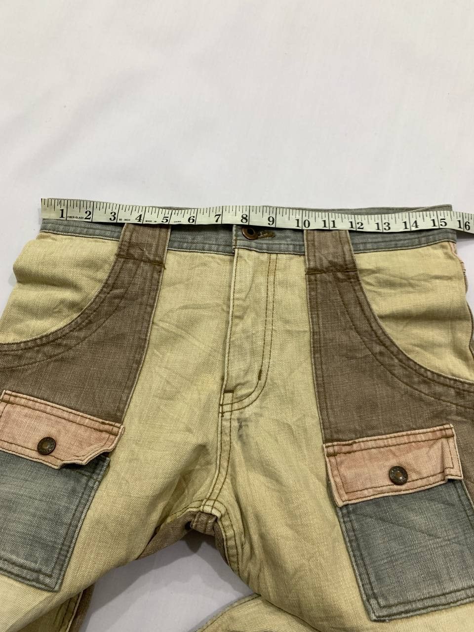 Japanese Brand 2000s Studio Ecru Japan Bush Pant Size US 31 - 12 Thumbnail