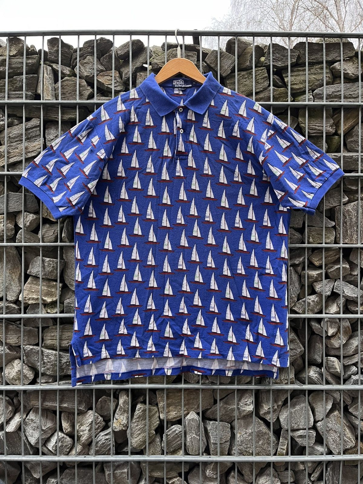 Polo Ralph Lauren Vintage Polo Ralph Lauren Monogram T-Shirt Limited Edition Size US XL / EU 56 / 4 - 1 Thumbnail
