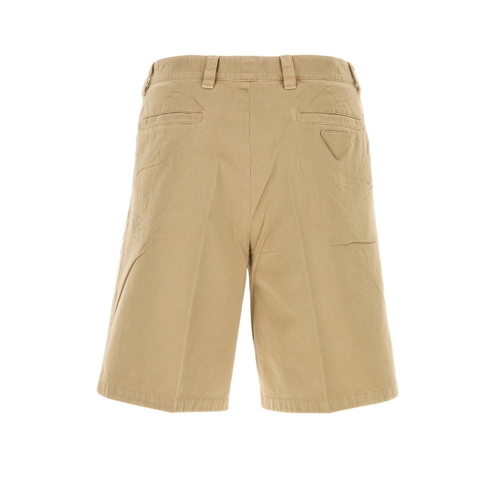 Prada PRADA Beige Gabardine Bermuda Shorts New & Authentic (Men's Size US 36 / EU 52 - 2 Thumbnail