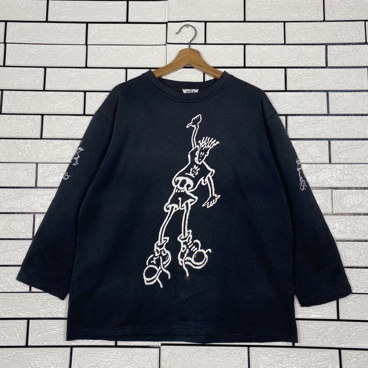 Japanese Brand 📌Vintage Fido Dido Sweatshirt Big Logo Size US M / EU 48-50 / 2 - 2 Thumbnail