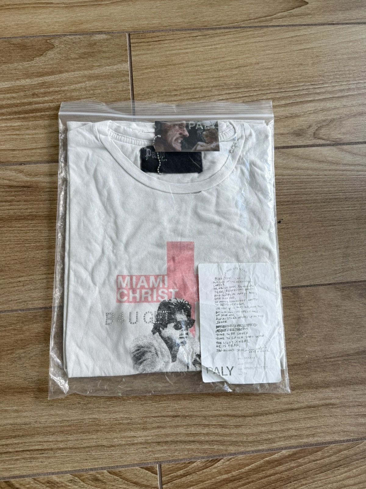 Paly Hollywood Paly Hollywood Miami Christ Tee Ivory Size US XXL / EU 58 / 5 - 13 Thumbnail