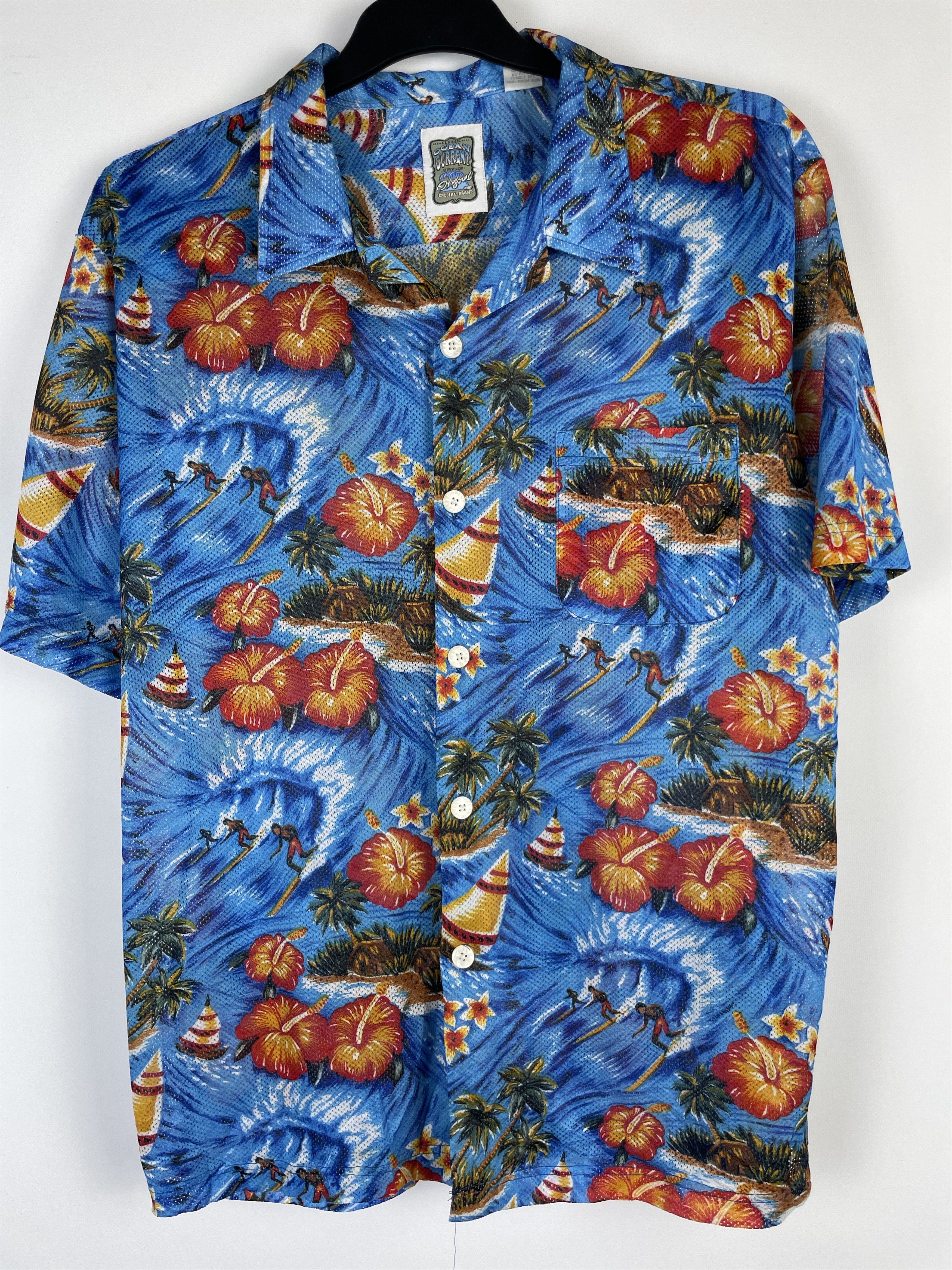 Vintage Vintage Crazy Aloha Hawaiian Shirt Size US L / EU 52-54 / 3 - 3 Thumbnail