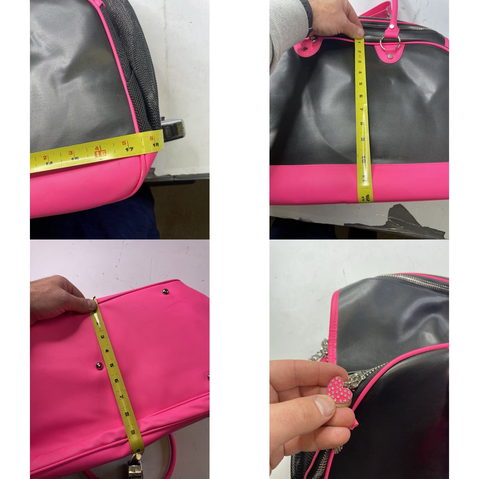 Dolls Kill Dolls Kill x Bratz Sparkle Addict Rhinestone Dog Carried Bag Crossbody Pink Womens Kid? Size ONE SIZE - 8 Thumbnail