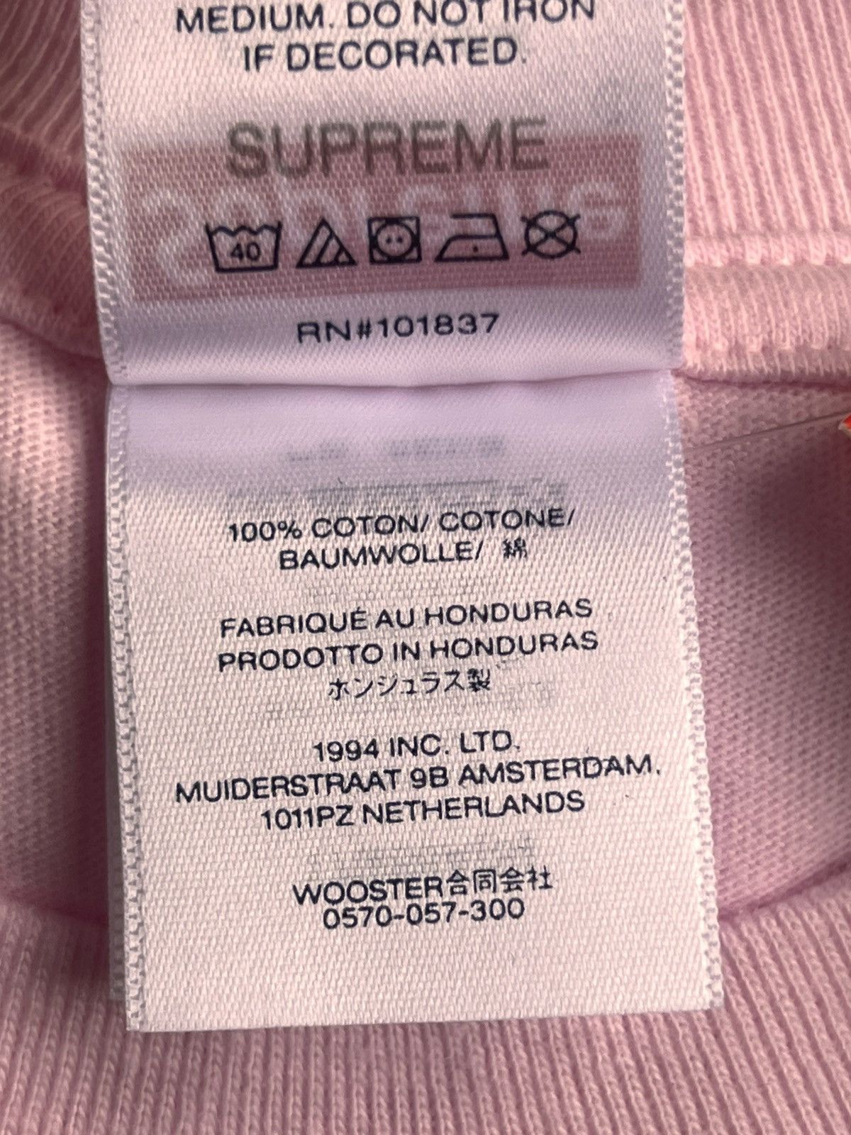 Supreme S - Supreme Naughty Tee Pink santa tshirt Dwarfs holiday Size US S / EU 44-46 / 1 - 18 Thumbnail