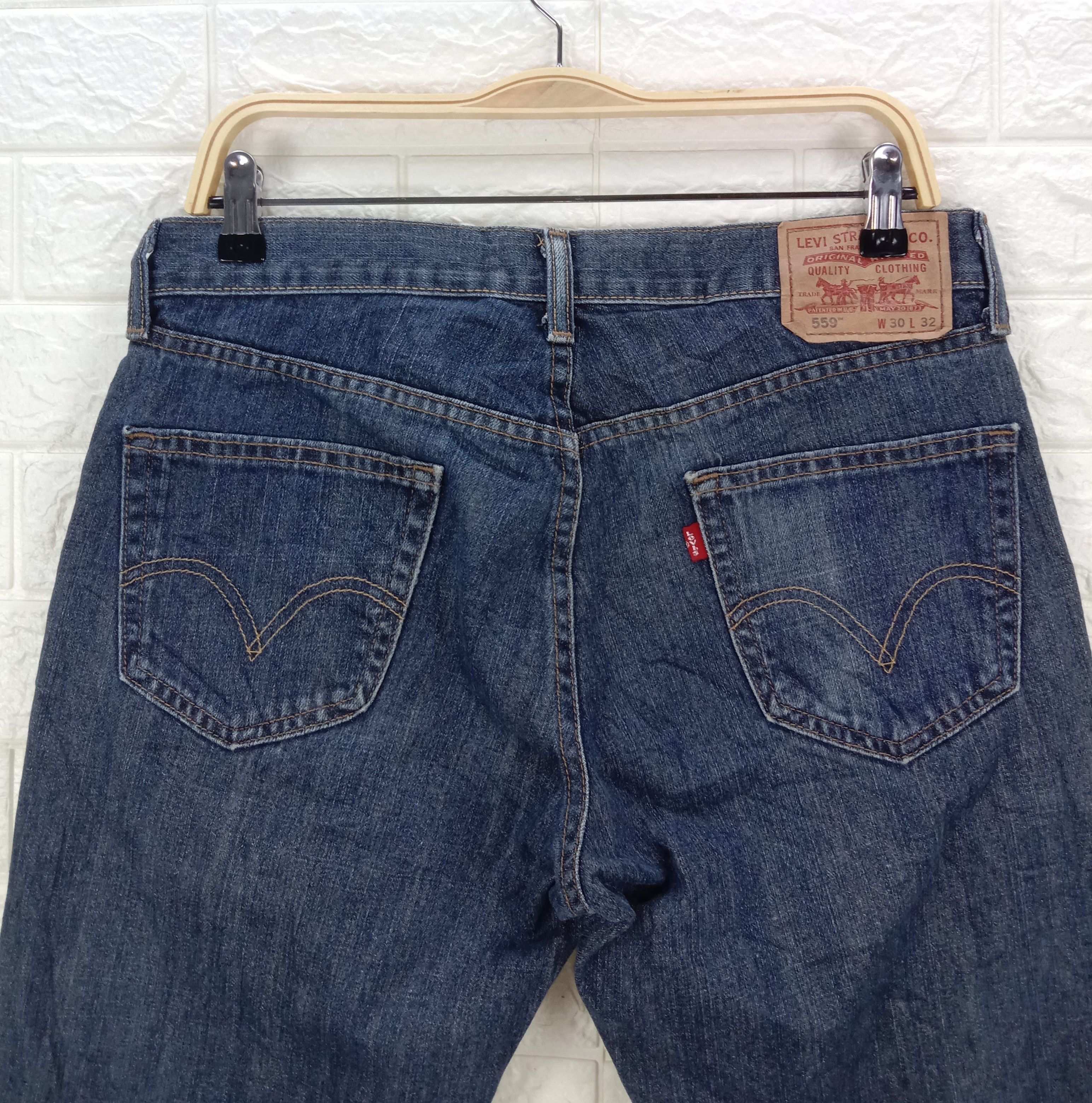 Levi's Vintage Levi's 559 Jeans Relaxed Straight Denim Size US 31 - 6 Thumbnail