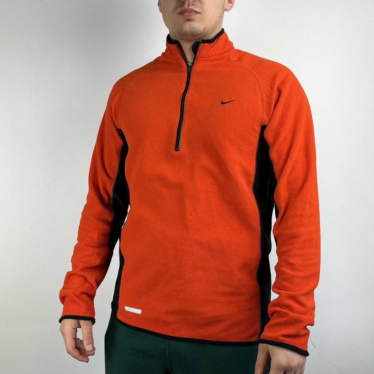 Nike Nike fleece half zip 1/4 size Medium y2k Size US M / EU 48-50 / 2 - 1 Thumbnail