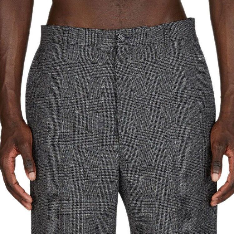 Balenciaga o1tr1nto0825 Dup / Regular Fit Tailored Pants in Grey Size US 30 / EU 46 - 5 Thumbnail