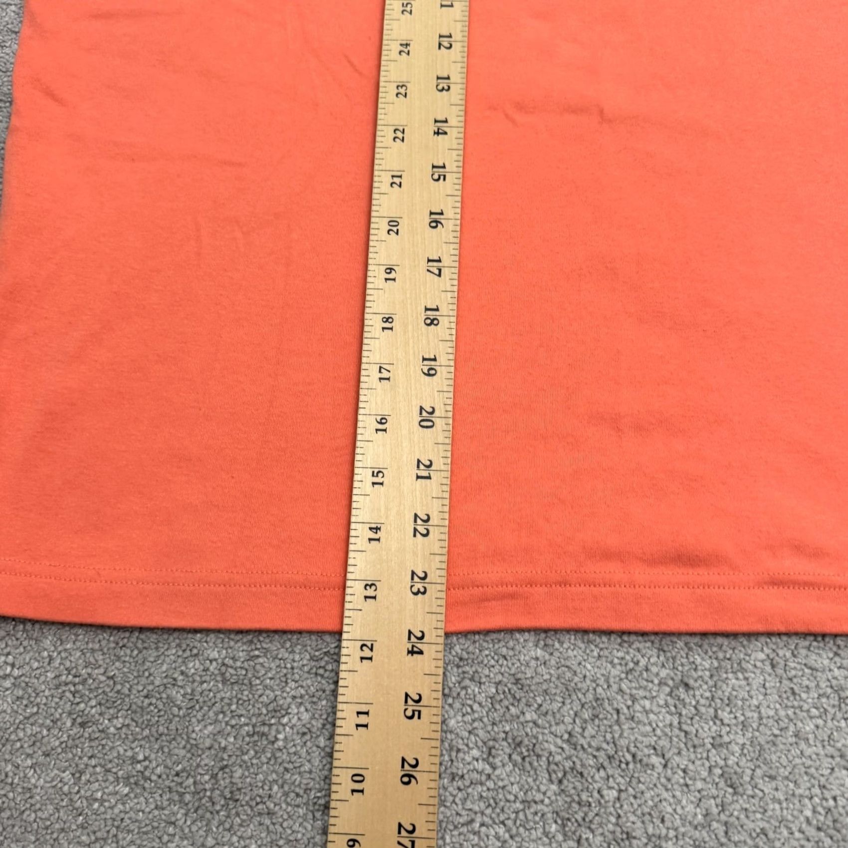 Blair Blair Tank Women XL Orange Crew Neck Sleeveless Cotton Blend Basic Top Vest Shirt Sleeveless Classic Size XL / US 12-14 / IT 48-50 - 7 Thumbnail