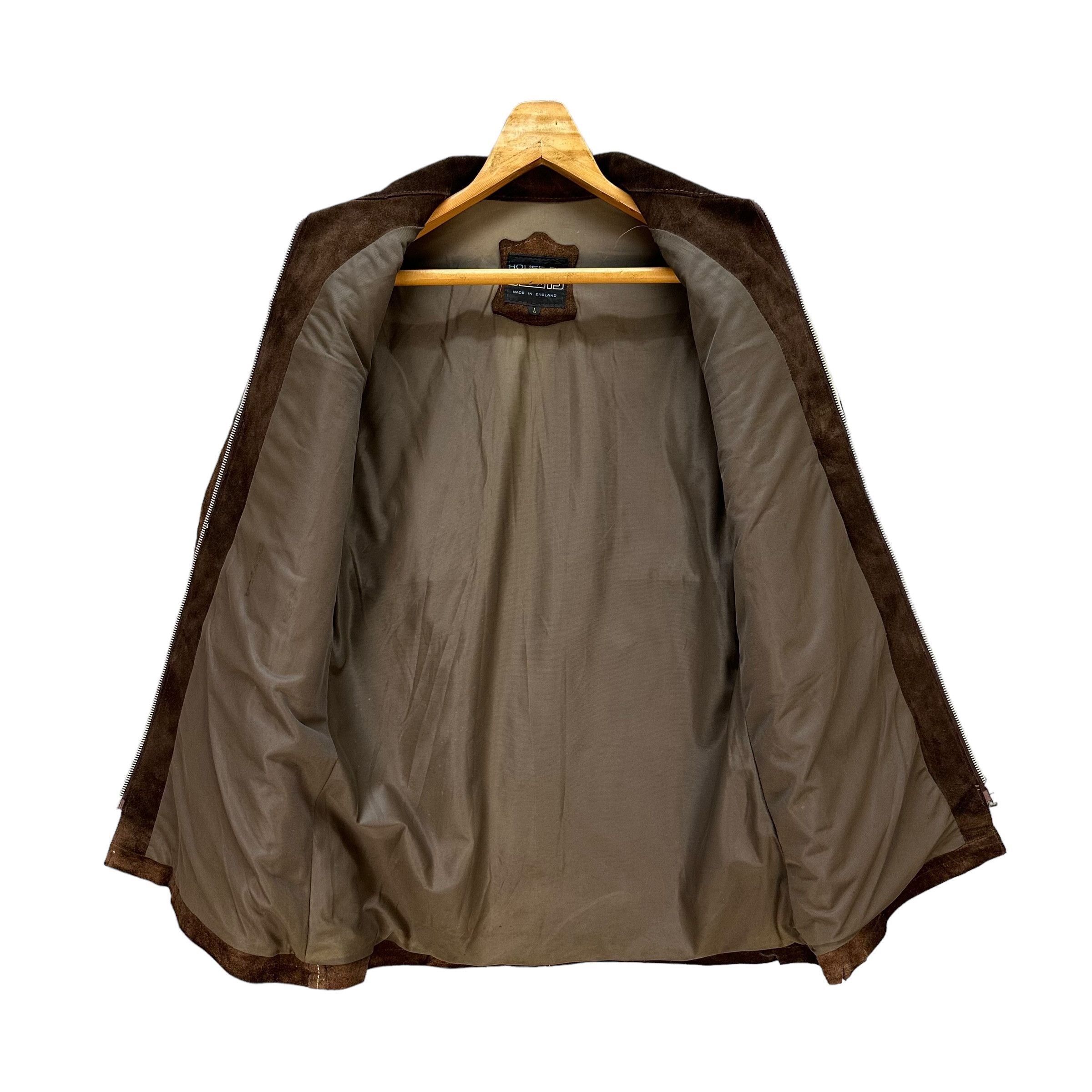 Sears HOUSE OF SEARS Suede Leather Jacket #A47-1089 Size US L / EU 52-54 / 3 - 6 Thumbnail