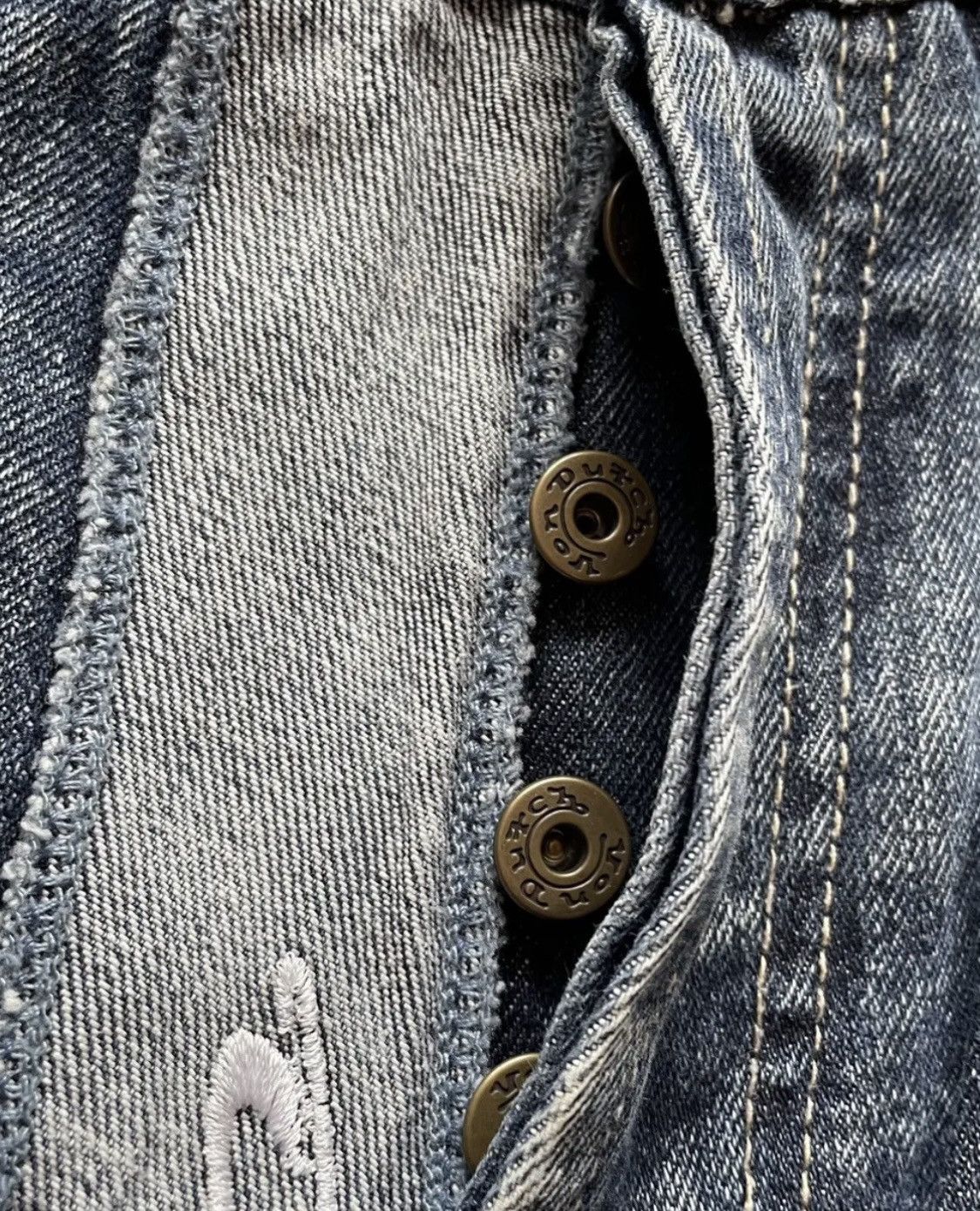 Vintage × Von Dutch Von Dutch Logo Jeans Size US 30 / EU 46 - 16 Thumbnail