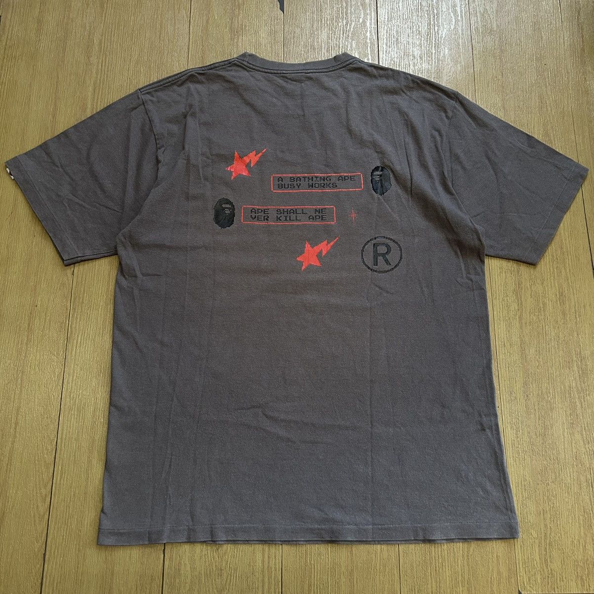 Bape Bapesta General Tee Size US XL / EU 56 / 4 - 3 Thumbnail