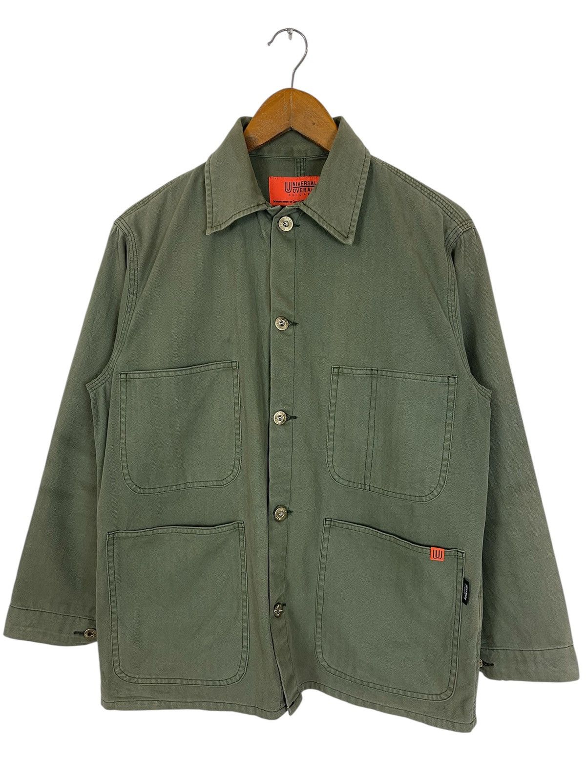 UNIVERSAL PRODUCTS. UNIVERSAL OVERALL CHICAGO LIGHT JACKET Size US XS / EU 42 / 0 - 2 Thumbnail