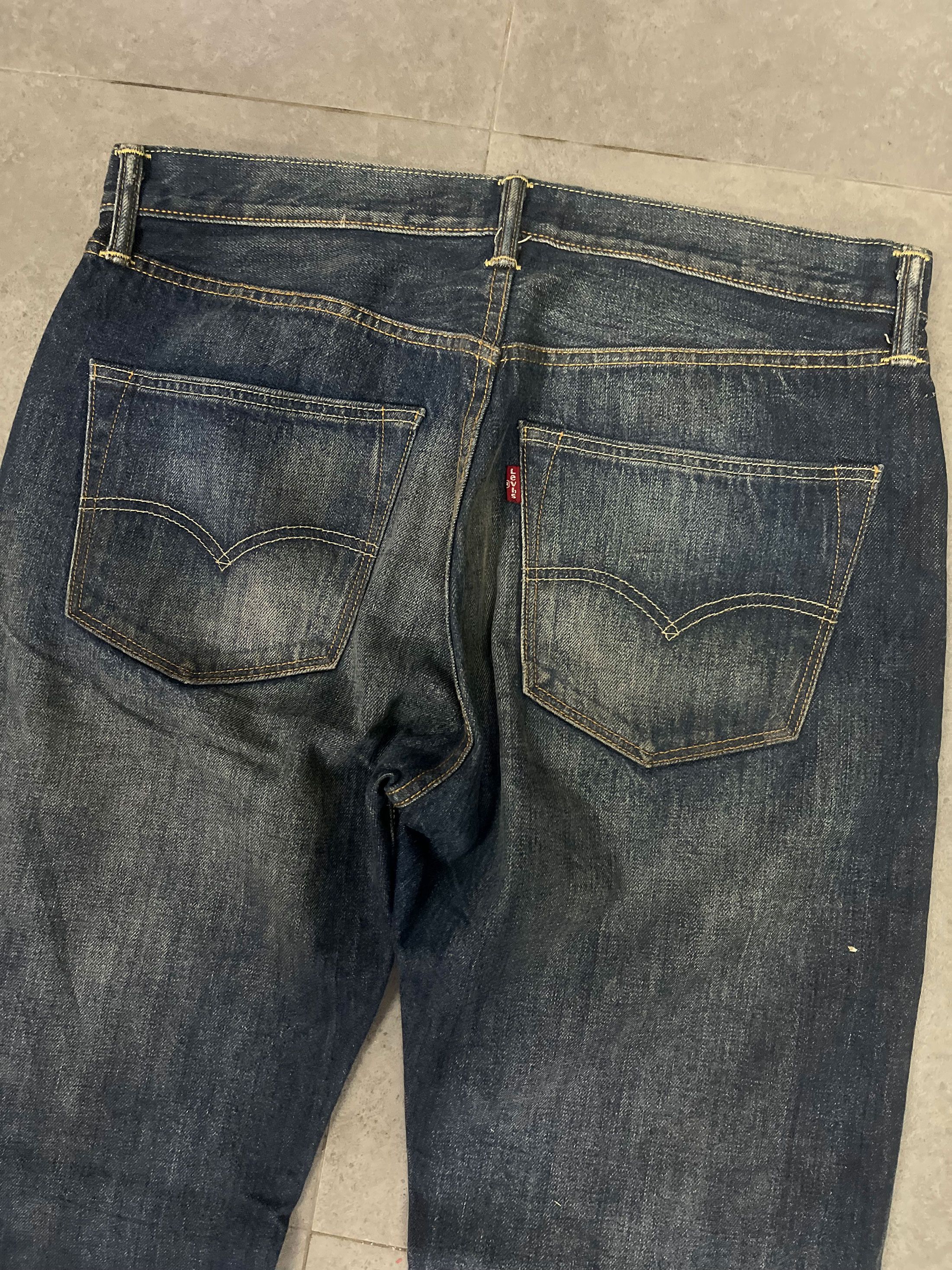 Levi's Vintage Clothing Levis Stone Washed Faded Straight Leg Size US 36 / EU 52 - 5 Thumbnail