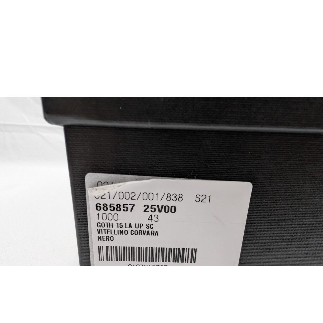 Saint Laurent Paris o1rshd1 Q:2 / Goth 15 Lace Up Shoes in Nero Size US 10 / EU 43 - 21 Thumbnail