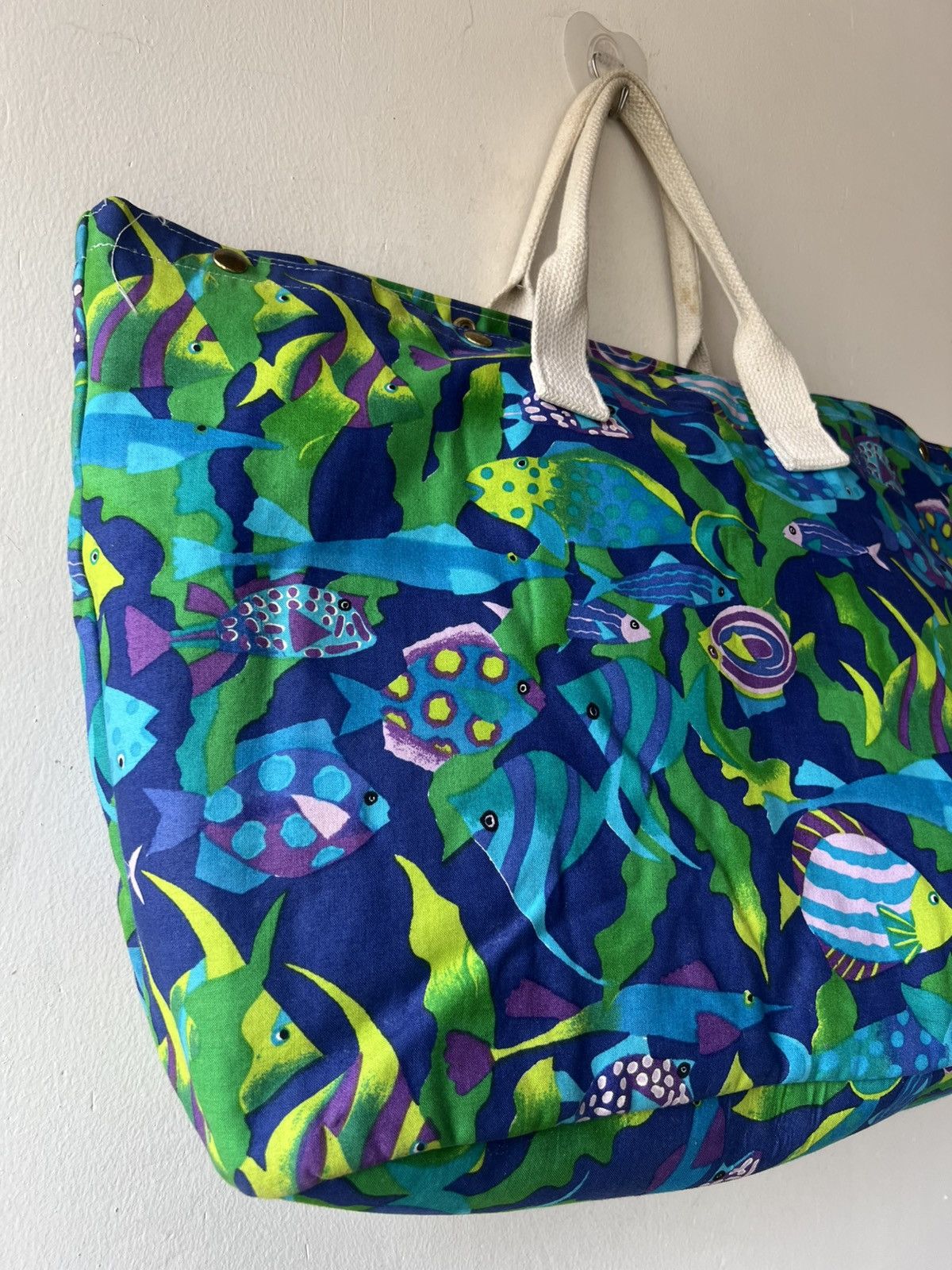 L.L. Bean RARE! 70s L.L. Bean All Print Tote Bag Size ONE SIZE - 19 Thumbnail