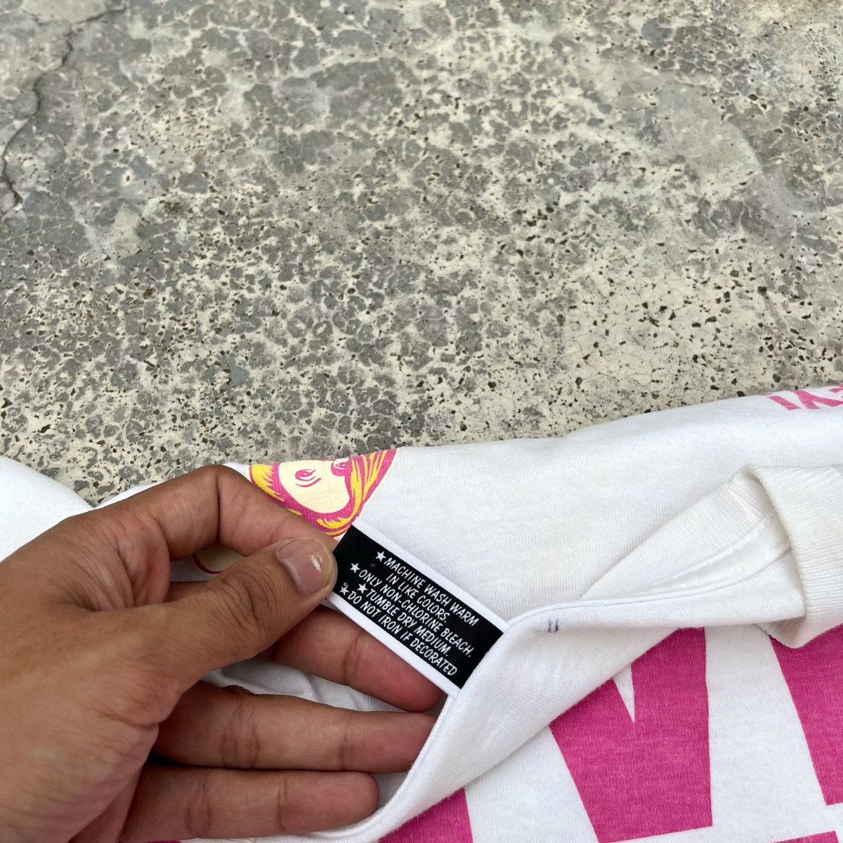Japanese Brand KTM Japanese Brand Nice Sexy Lady Print Out Design Tee Rare Size US M / EU 48-50 / 2 - 7 Thumbnail