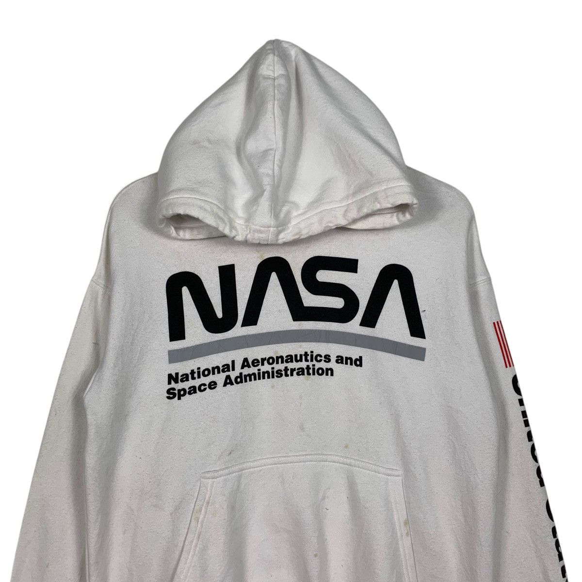 H&M Nasa Big Logo Pullover Hoodie Size US M / EU 48-50 / 2 - 2 Thumbnail