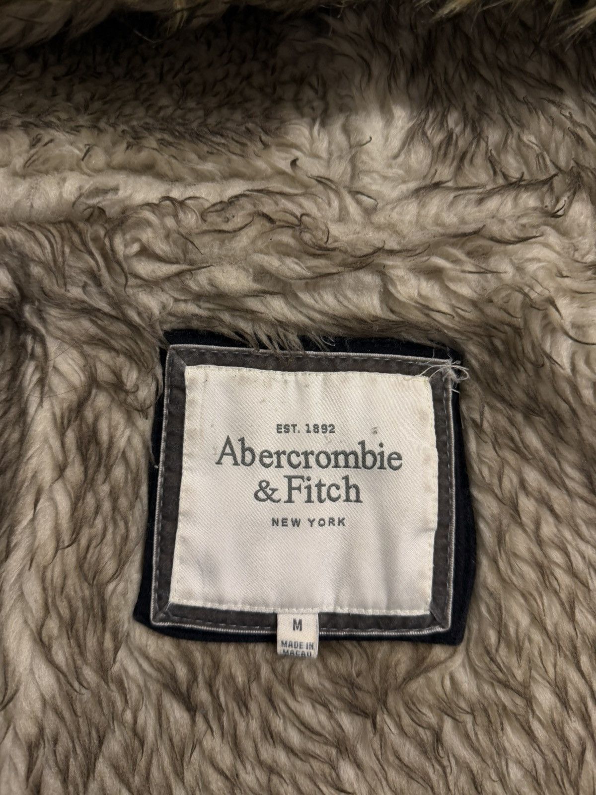 Abercrombie & Fitch Abercrombie & Fitch New York Fur Y2K Zip Hoodie Size M / US 6-8 / IT 42-44 - 9 Thumbnail