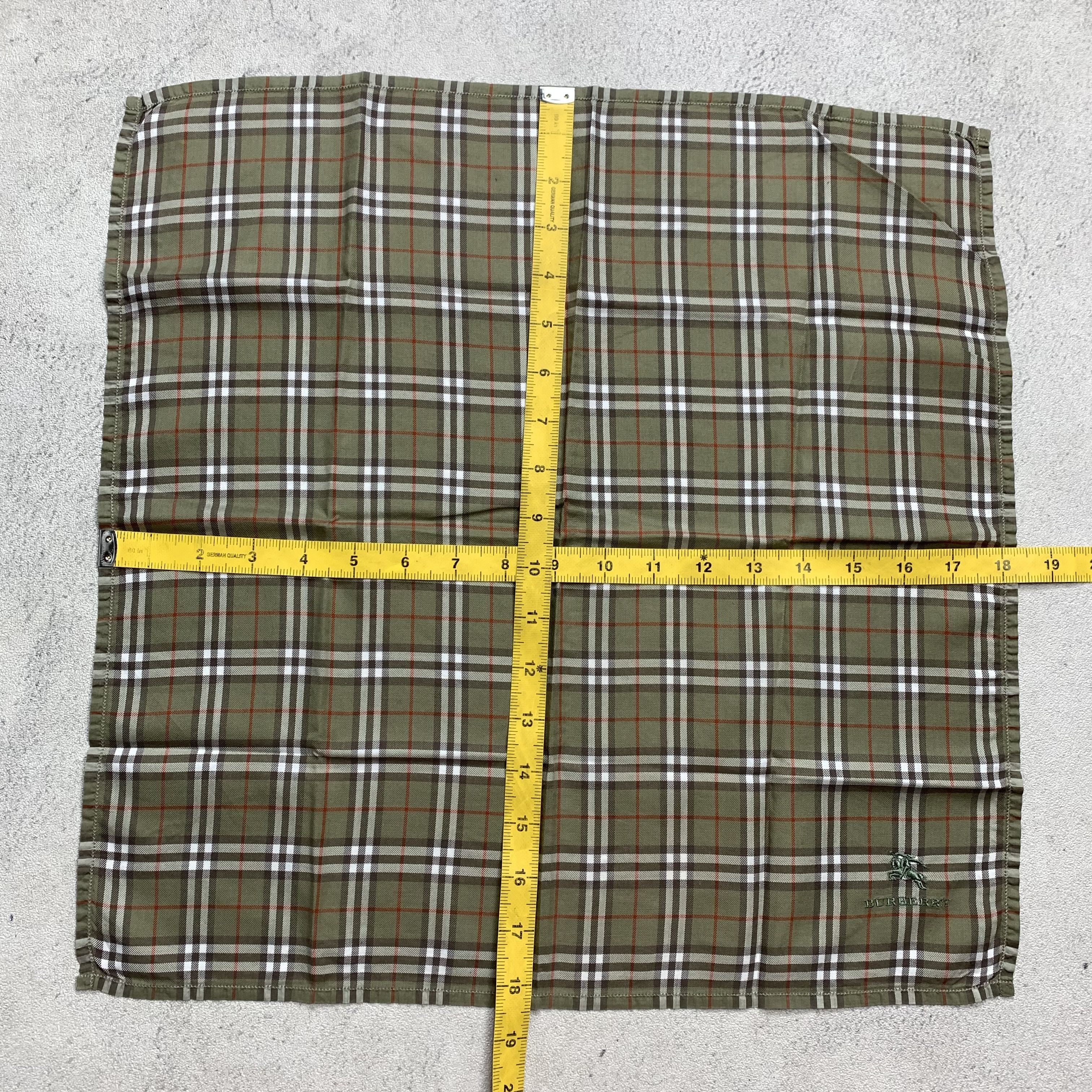Burberry Burberry Handkerchief Neckerchief Bandana Scarf Size ONE SIZE - 4 Thumbnail