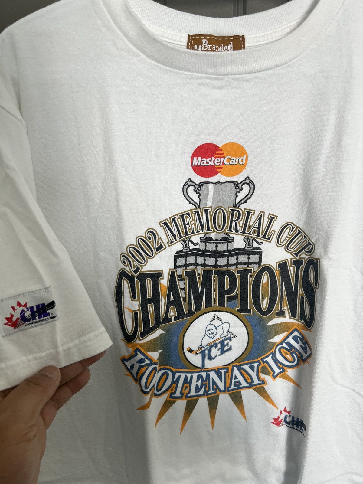 Designer × Vintage 2002 CHL Memorial Cup Tshirt Size US XL / EU 56 / 4 - 2 Thumbnail