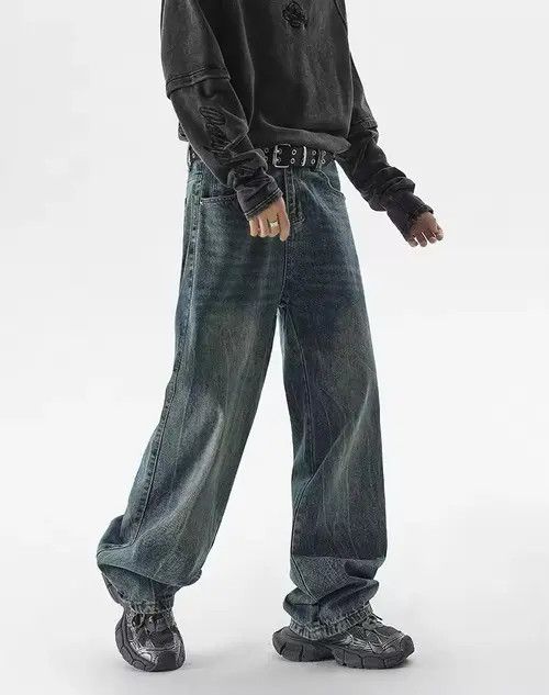 VIBE Streetwear Retro Vintage Style Jorts Shorts y2k Size US 30 / EU 46 - 2 Thumbnail