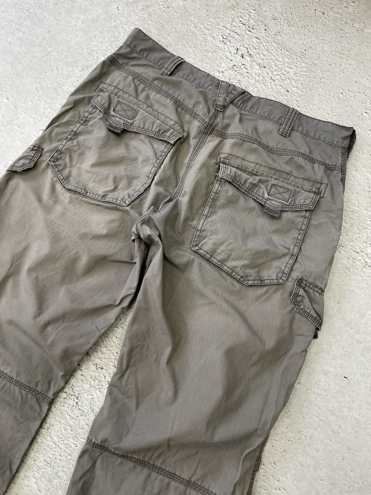 Junya Watanabe Rare sun faded cargo baggy zipper wide cargo y2k pants Size US 34 / EU 50 - 10 Thumbnail
