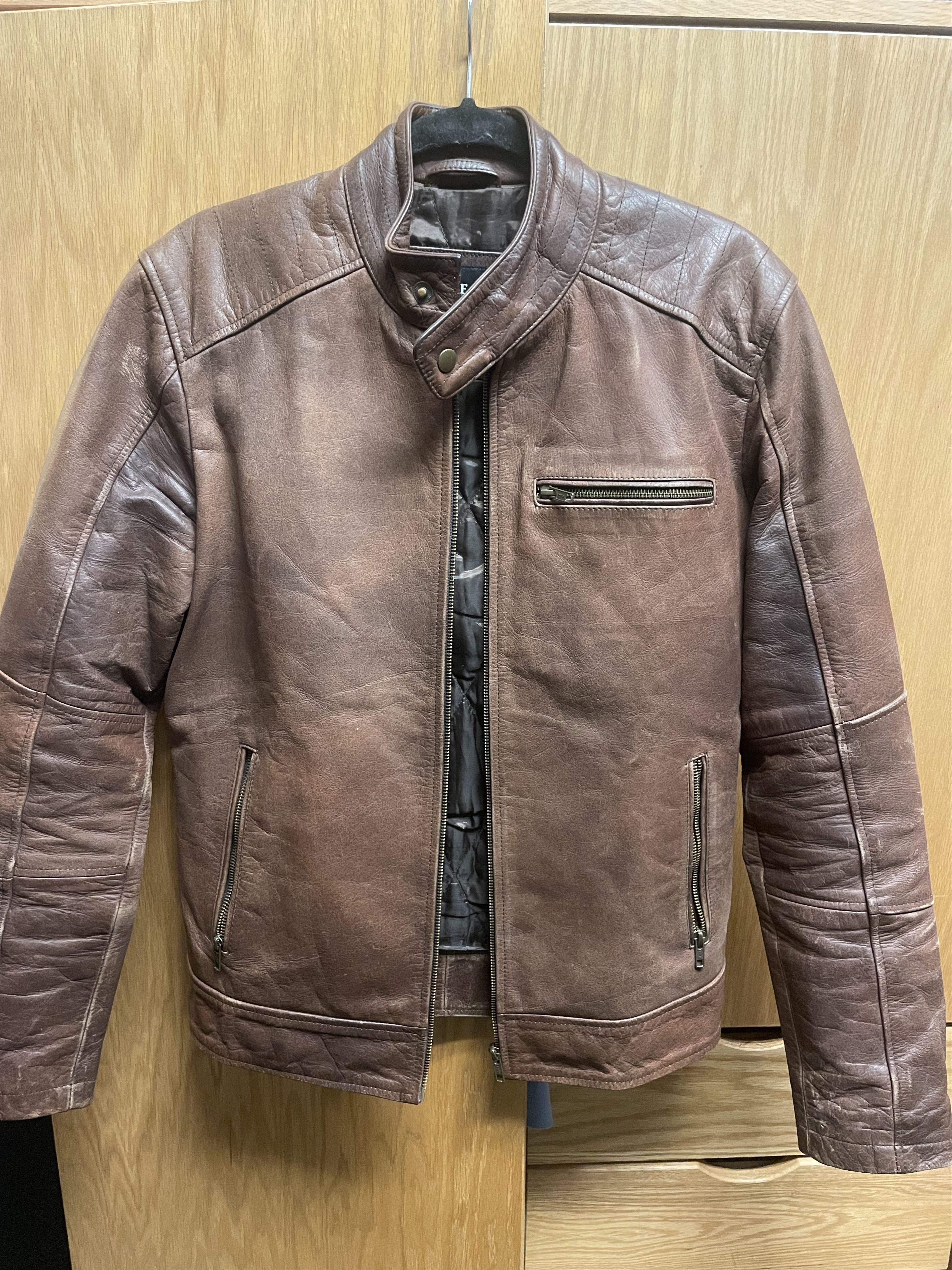 Other Leather biker jacket Size US S / EU 44-46 / 1 - 1 Thumbnail