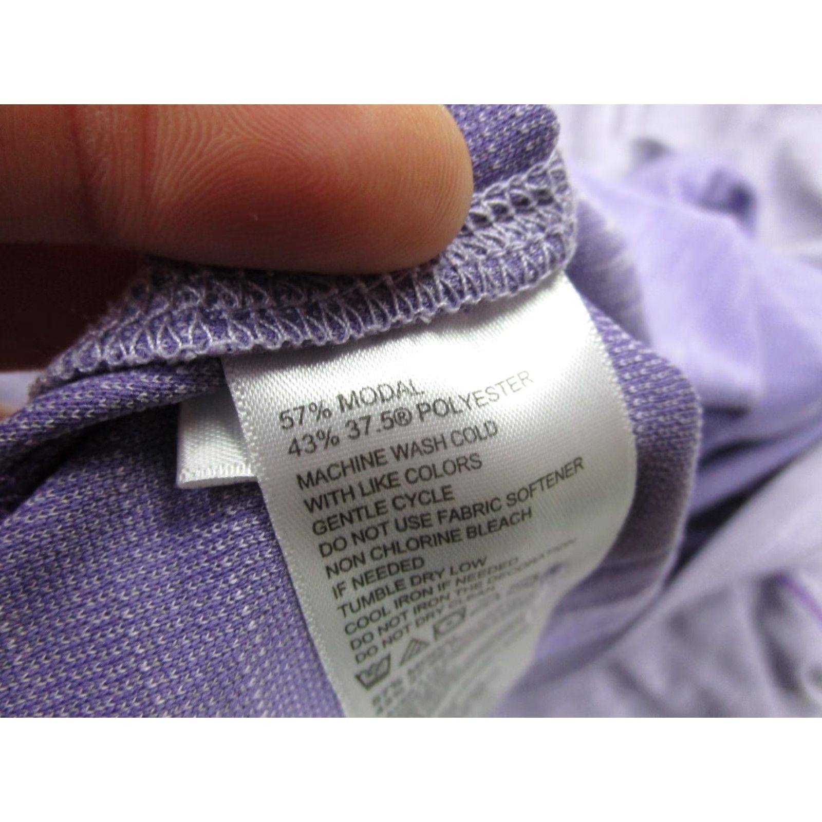 Tommy Bahama Tommy Bahama Polo Shirt Mens L Purple IslandZone 37.5 Modal Blend Tech Jersey Moisture Wicking Collared Short Sleeve Embroidered Logo Golf/IslandZone Size US L / EU 52-54 / 3 - 5 Thumbnail
