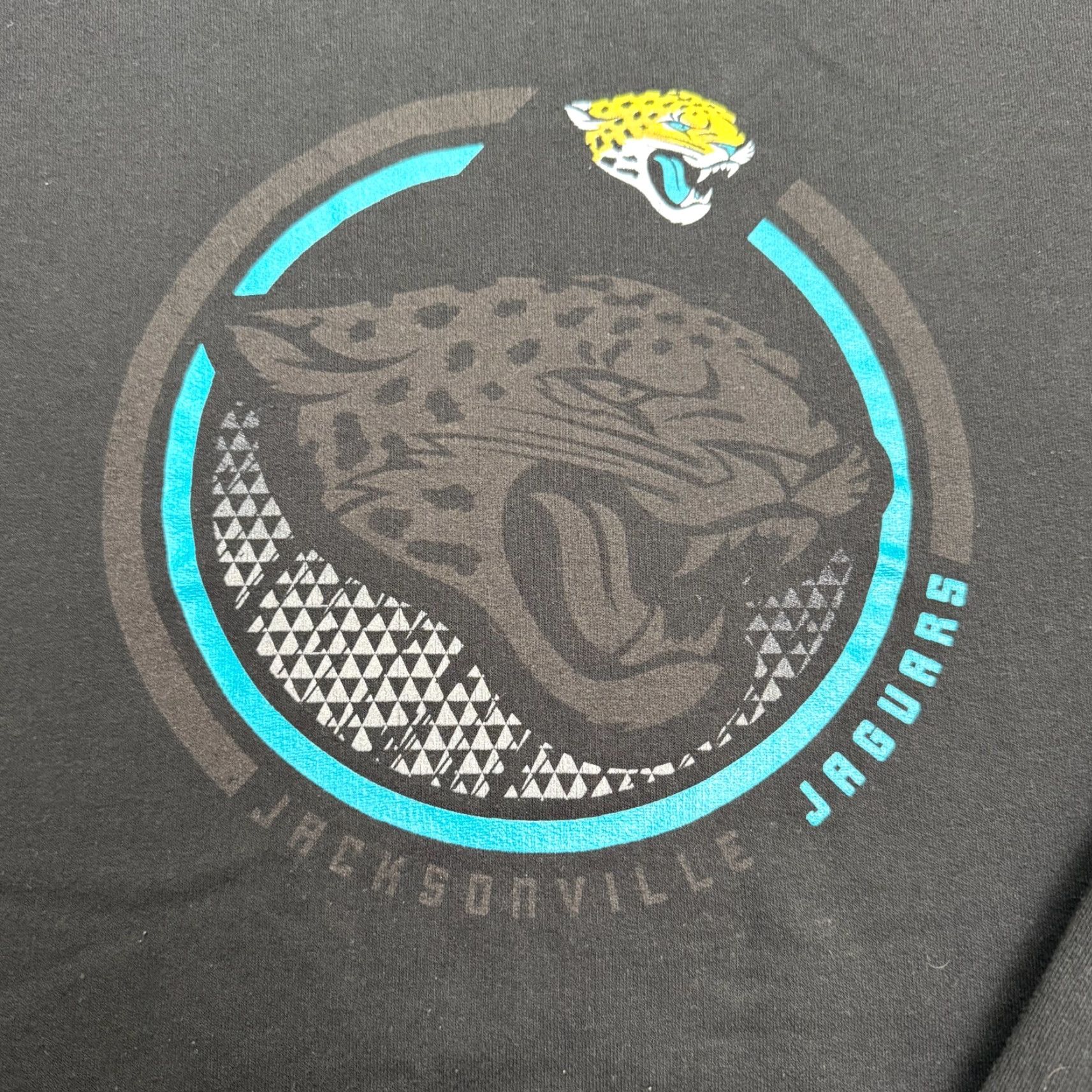 Vintage Fanatics Hoodie Mens 4XL Black Jaguars Jackson Ville Pullover Graphic Sweatshirt Size US XXL / EU 58 / 5 - 4 Thumbnail