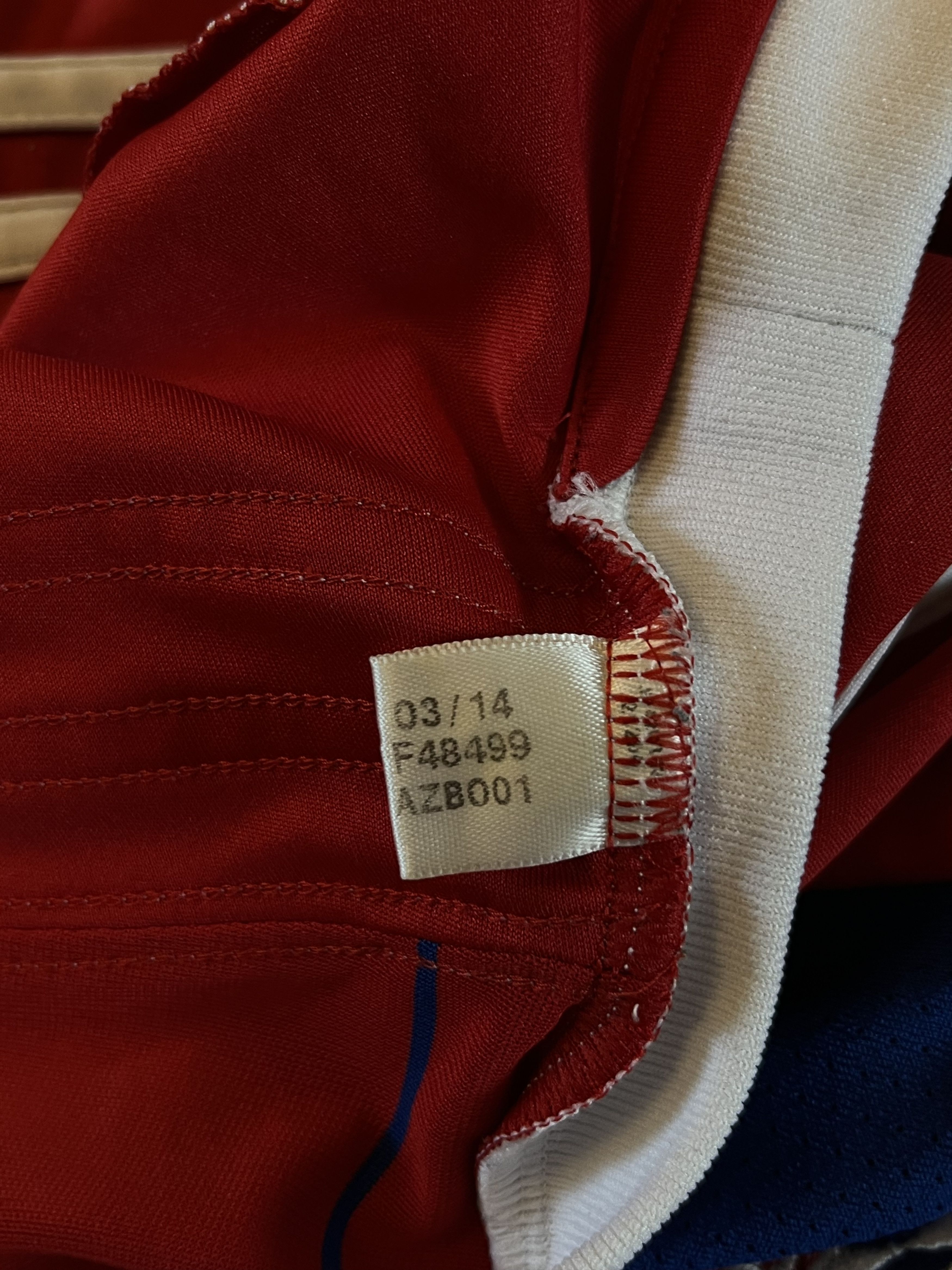 Adidas Adidas Bayern Monachium Lewandowski RL9 2014/15 Size US XXL / EU 58 / 5 - 9 Thumbnail
