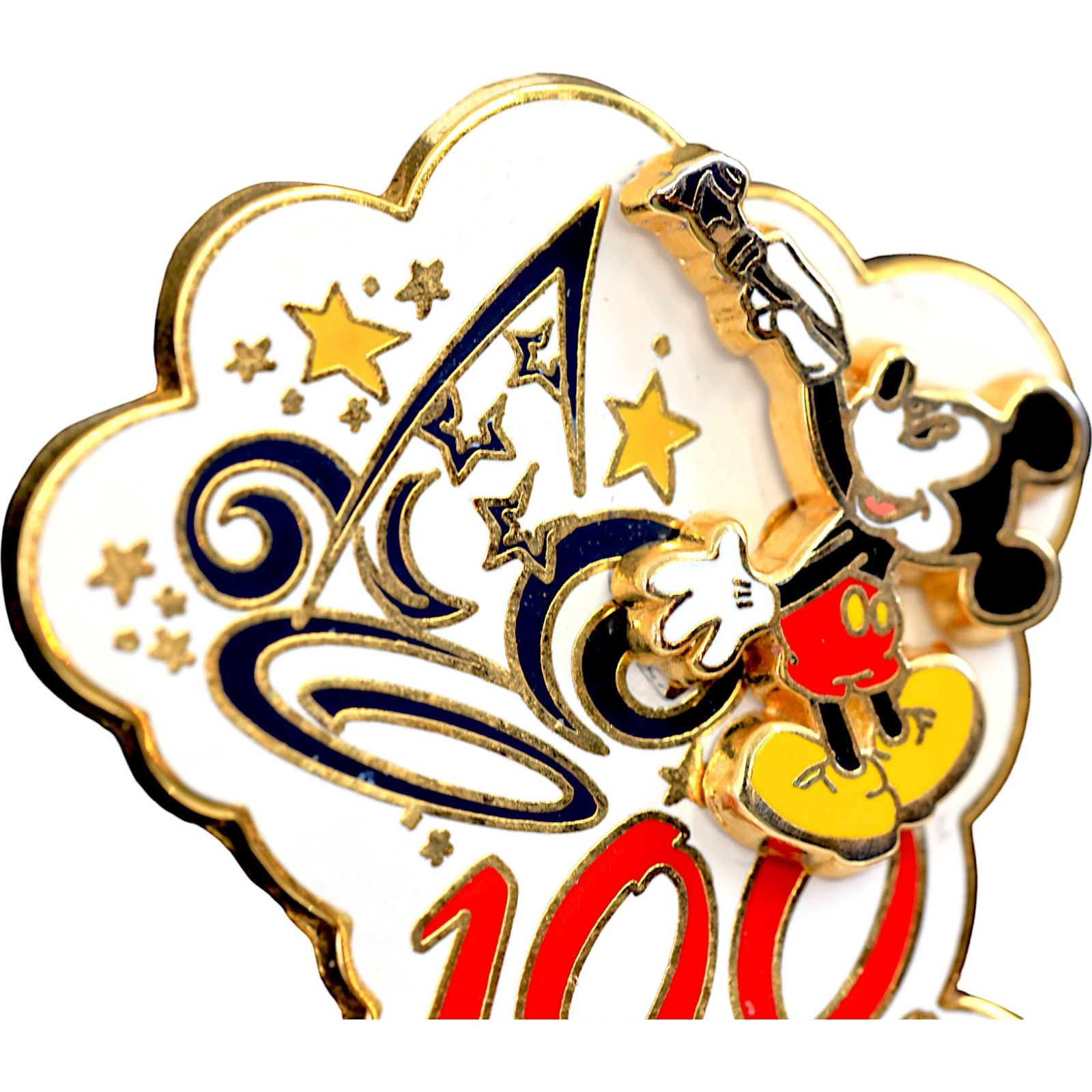 Disney × Mickey Mouse Disney 100 Years of Magic October 2001 Passholder Pin *NEW* Size ONE SIZE - 3 Thumbnail