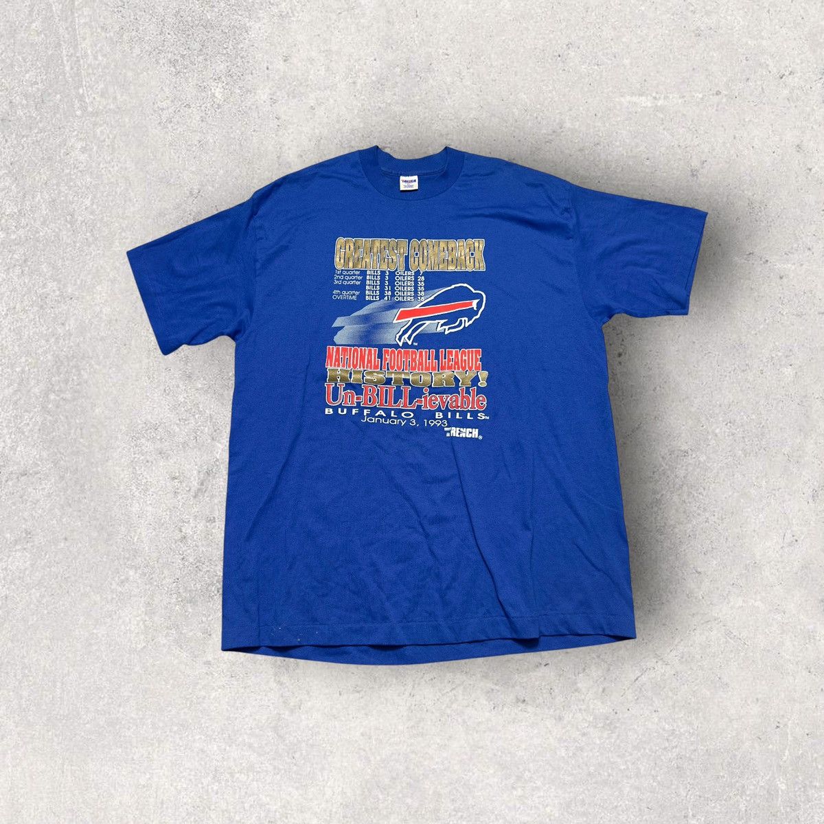 NFL × Vintage Vintage Buffalo Bills tee Size US XXL / EU 58 / 5 - 1 Thumbnail