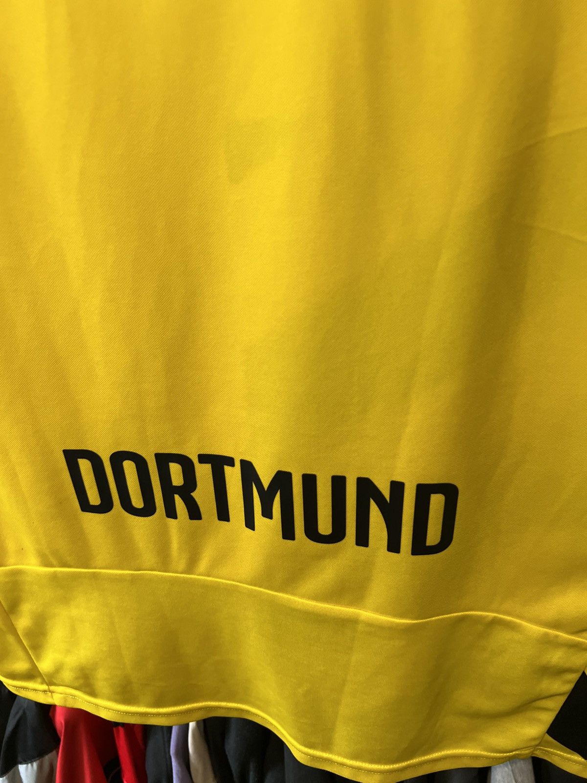 Puma 2014/2015 VINTAGE PUMA BORUSSIA DORTMUND HOME FOOTBALL SHIRT Size US L / EU 52-54 / 3 - 8 Thumbnail